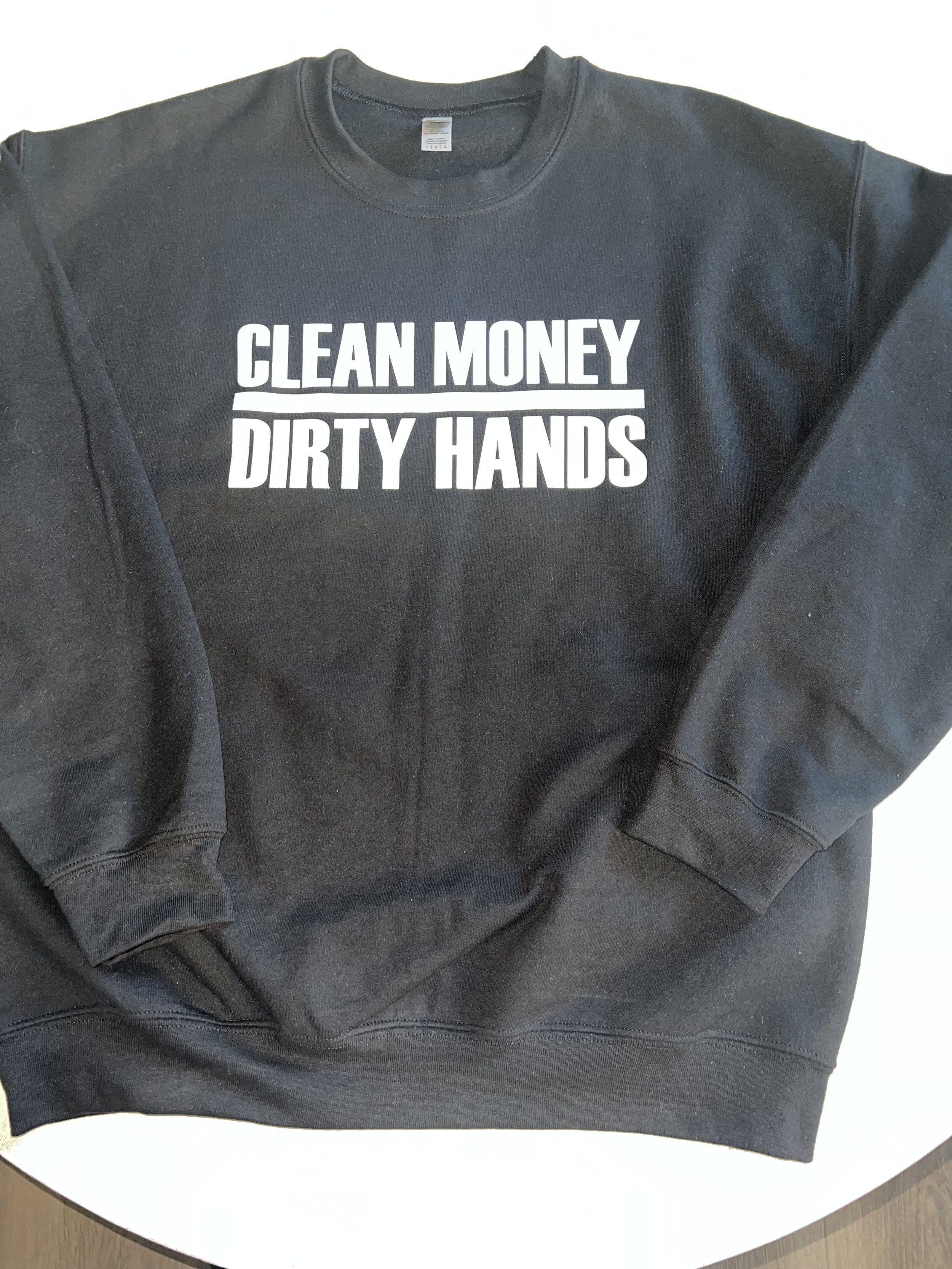 CLEAN MONEY CREW NECK