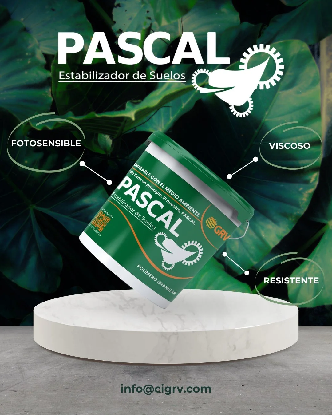 PASCAL☘  le da estabilidad a tus suelos con la mejor calidad 🧱
Conoce m&aacute;s de PASCAL ☘
https://www.cigrv.com.mx/pascal

&iquest;Tienes dudas? Escr&iacute;benos o deja tu comentario 👇
https://www.cigrv.com.mx/services
WhatsApp: https://wa.me/5