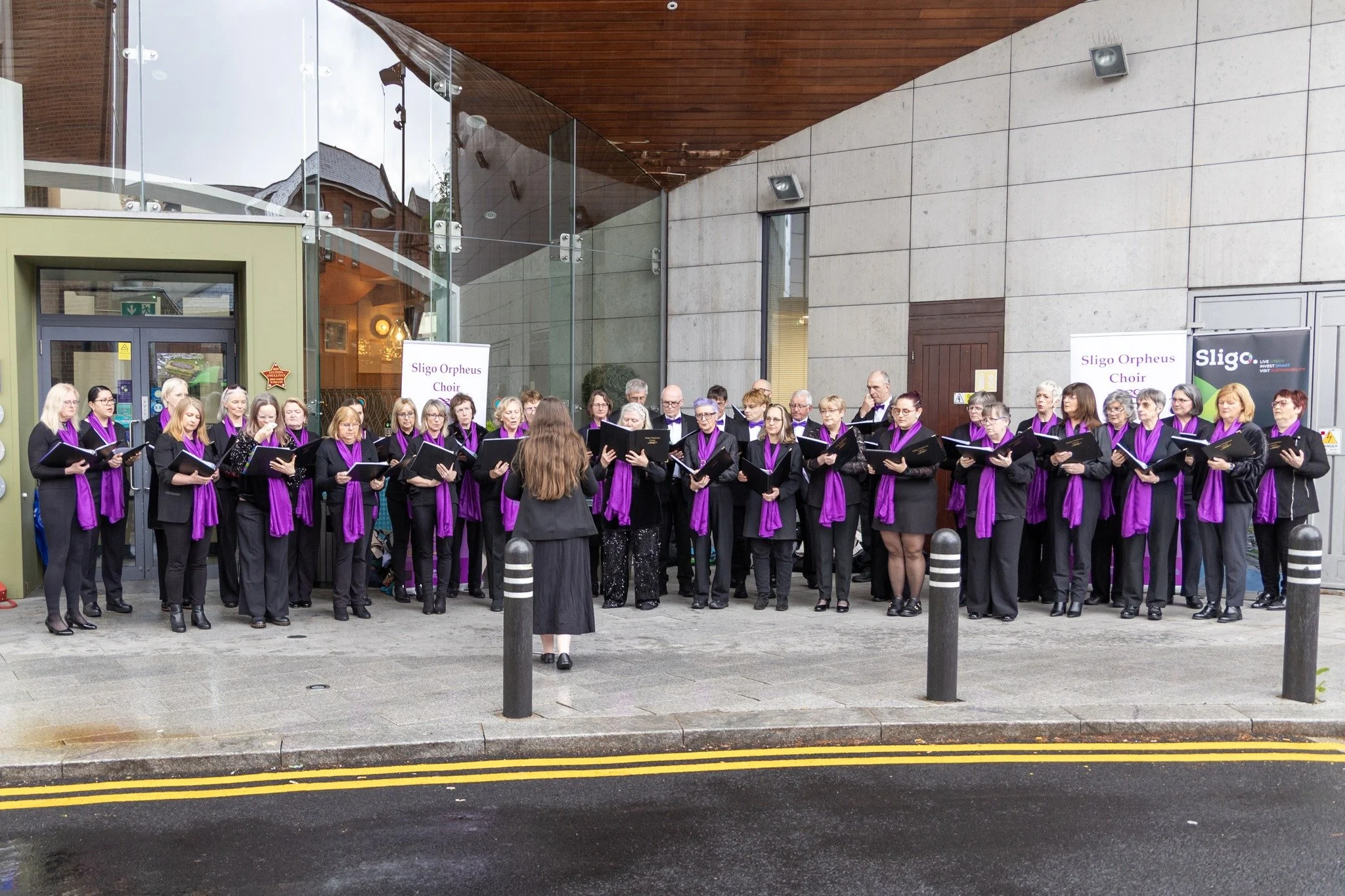 Singing in the rain for Bealtaine