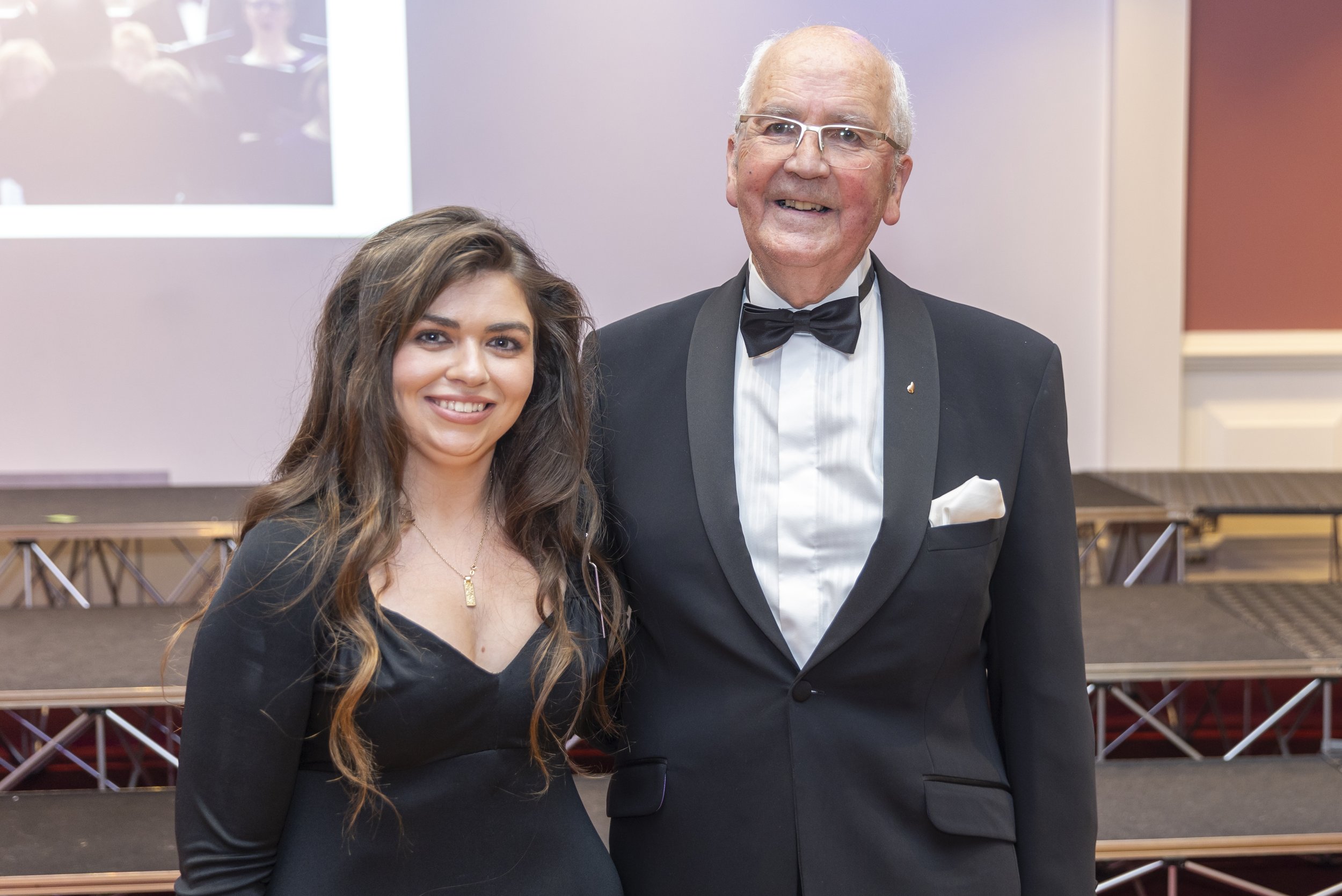 Ciara Murphy with compere Joe Kelly