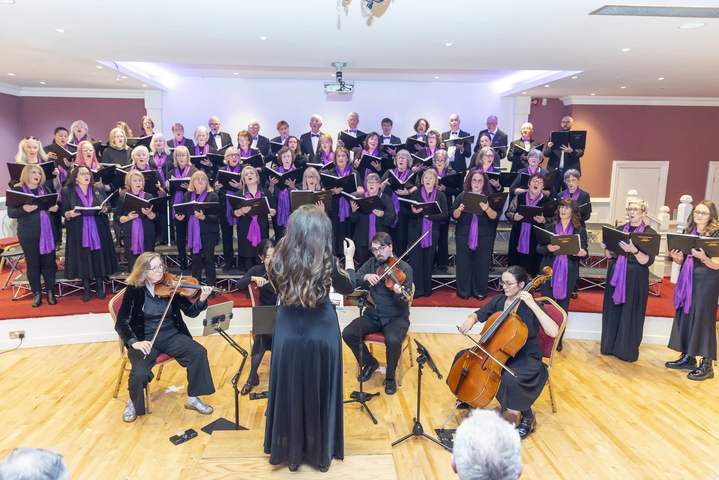 Sligo Orpheus Choir accompanied by string quartet
