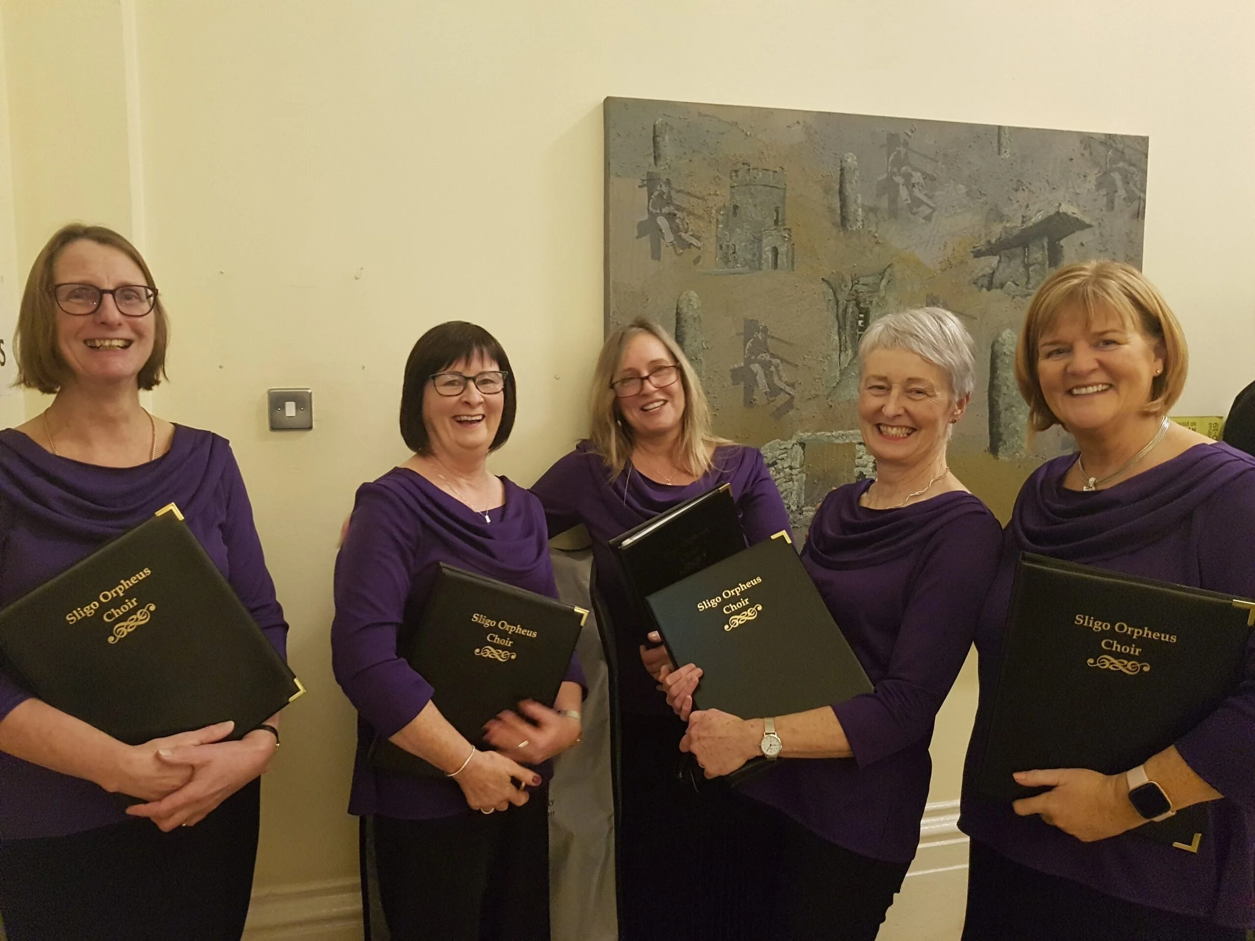 Sligo Orpheus altos before concert