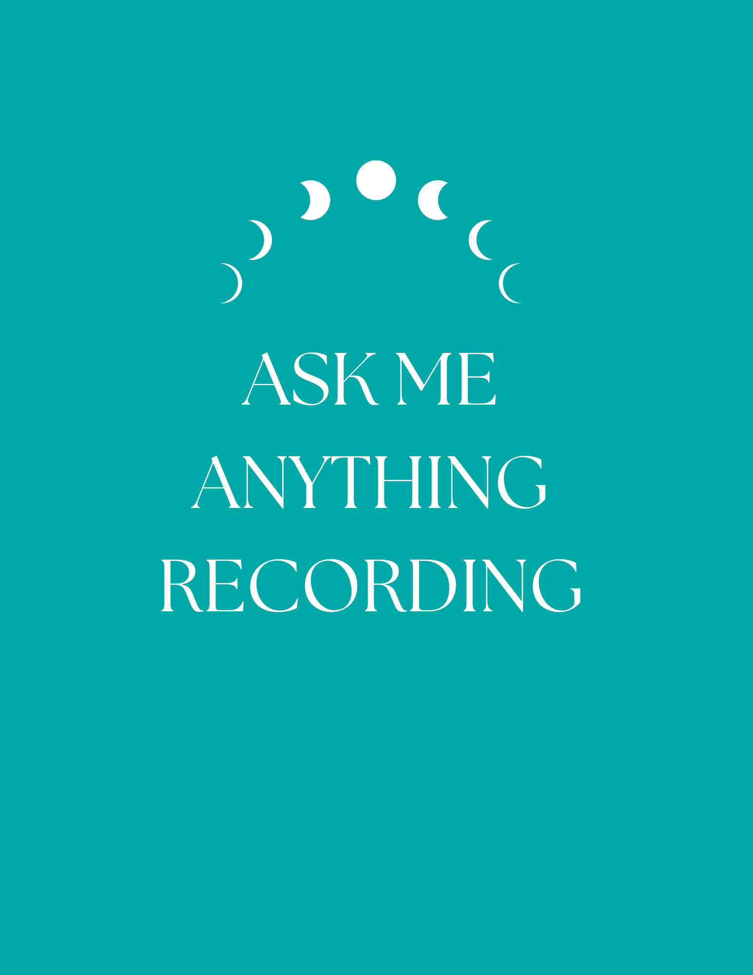 15-20 Minute Recorded Reading