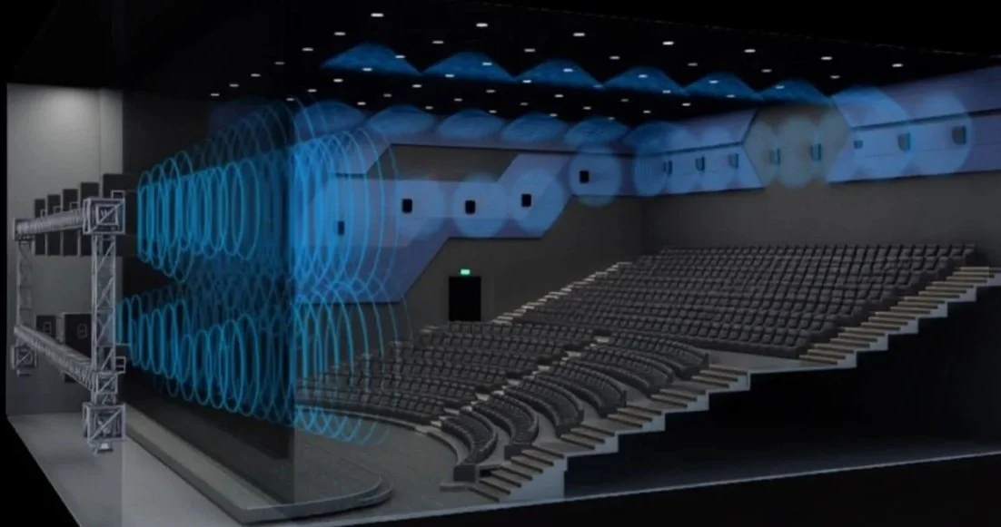CineLEDMAX a fully acoustically transparent, direct‑view cinema LED screen designed for premium large‑format auditoriums, enabling speakers to be placed behind the display while delivering DCI‑certified HDR, SDR, and 3D visuals