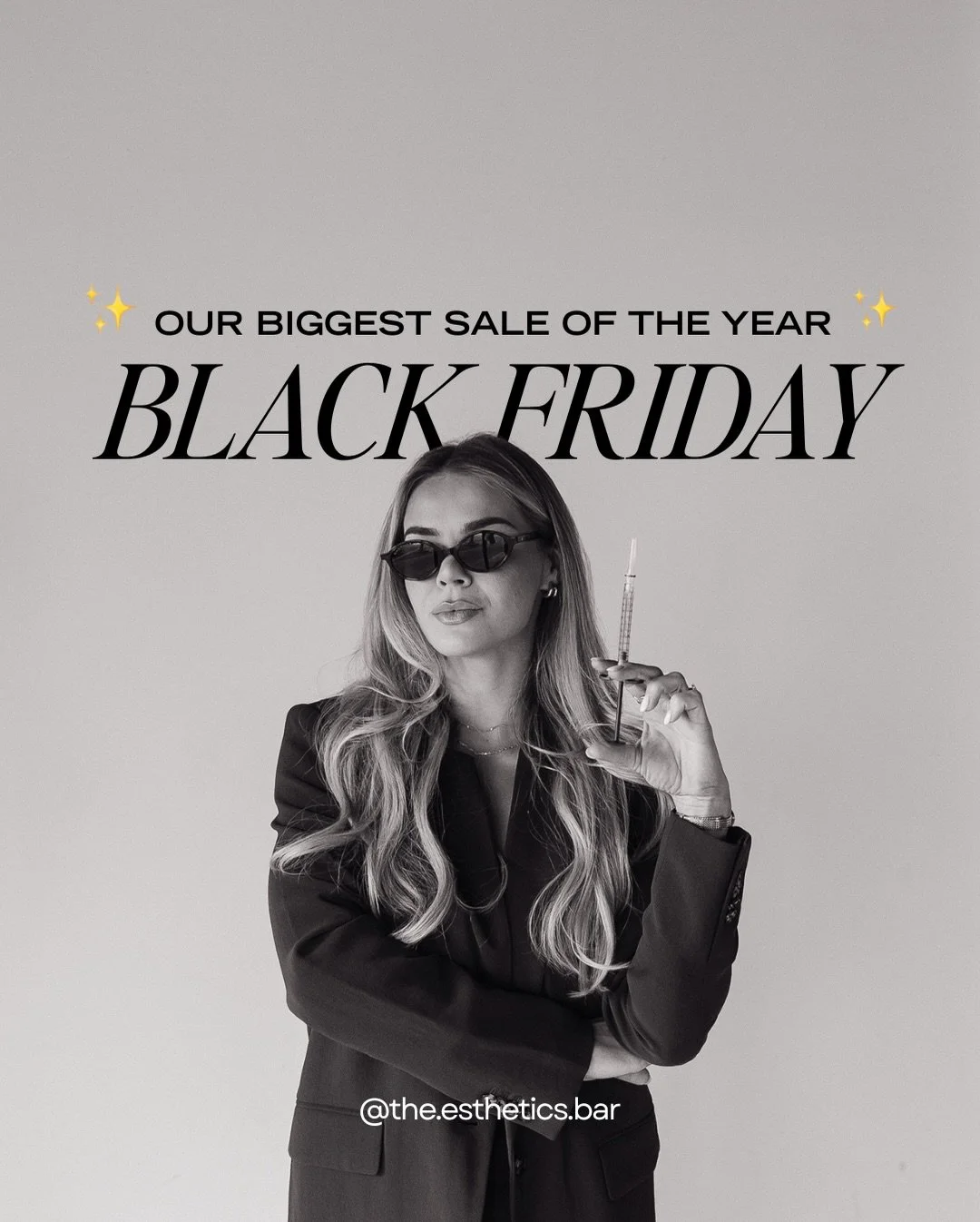 Black Friday is officially here&hellip; and yes, we went all out this year 🤭✨

Treat yourself to the treatments you&rsquo;ve been thinking about (and lock them in at the best price of the year).

Offer valid until December 1st.

💌 LINK IN BIO
📍 Sa