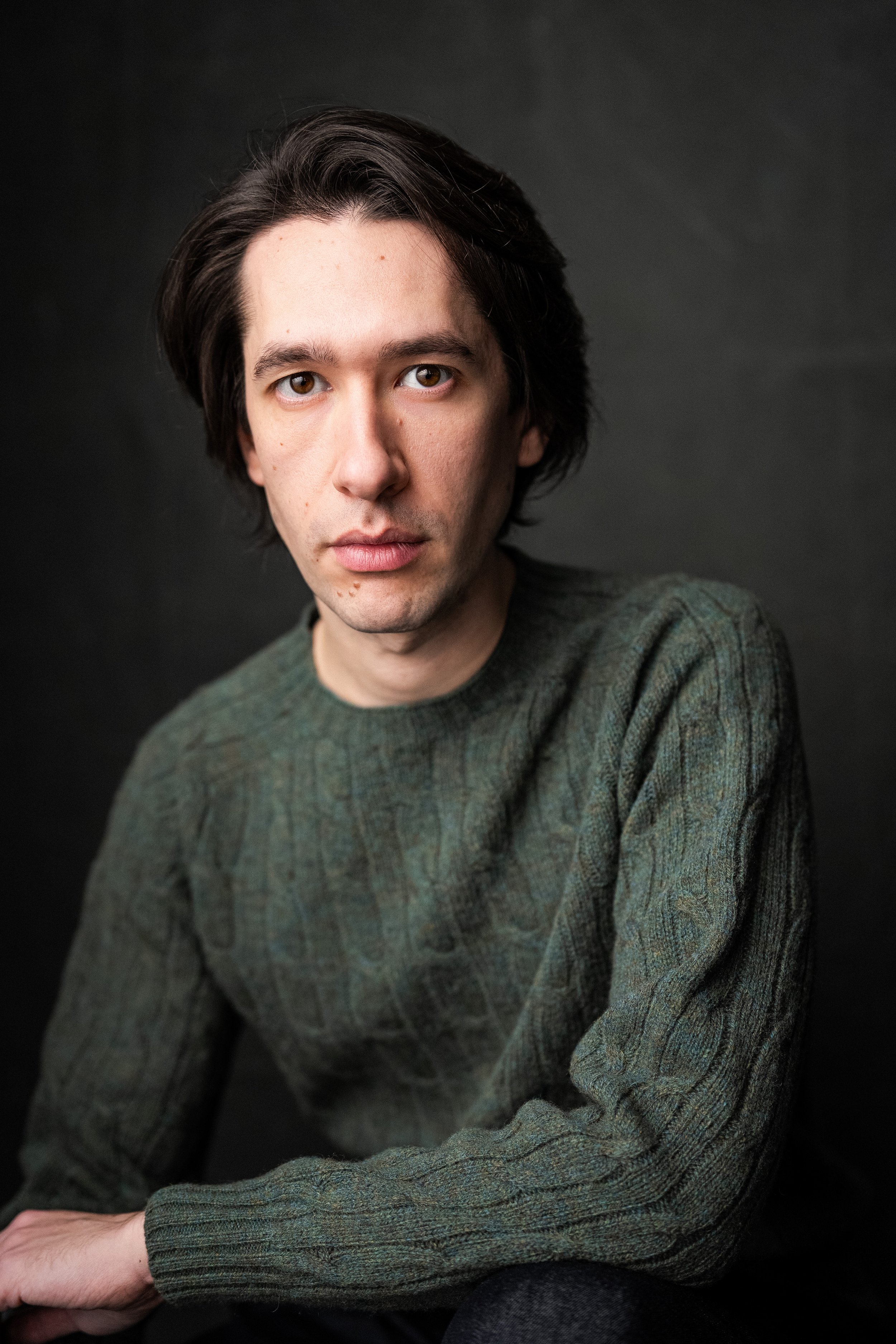 Headshot of actor Christian Pascolutti by YellowBelly London.