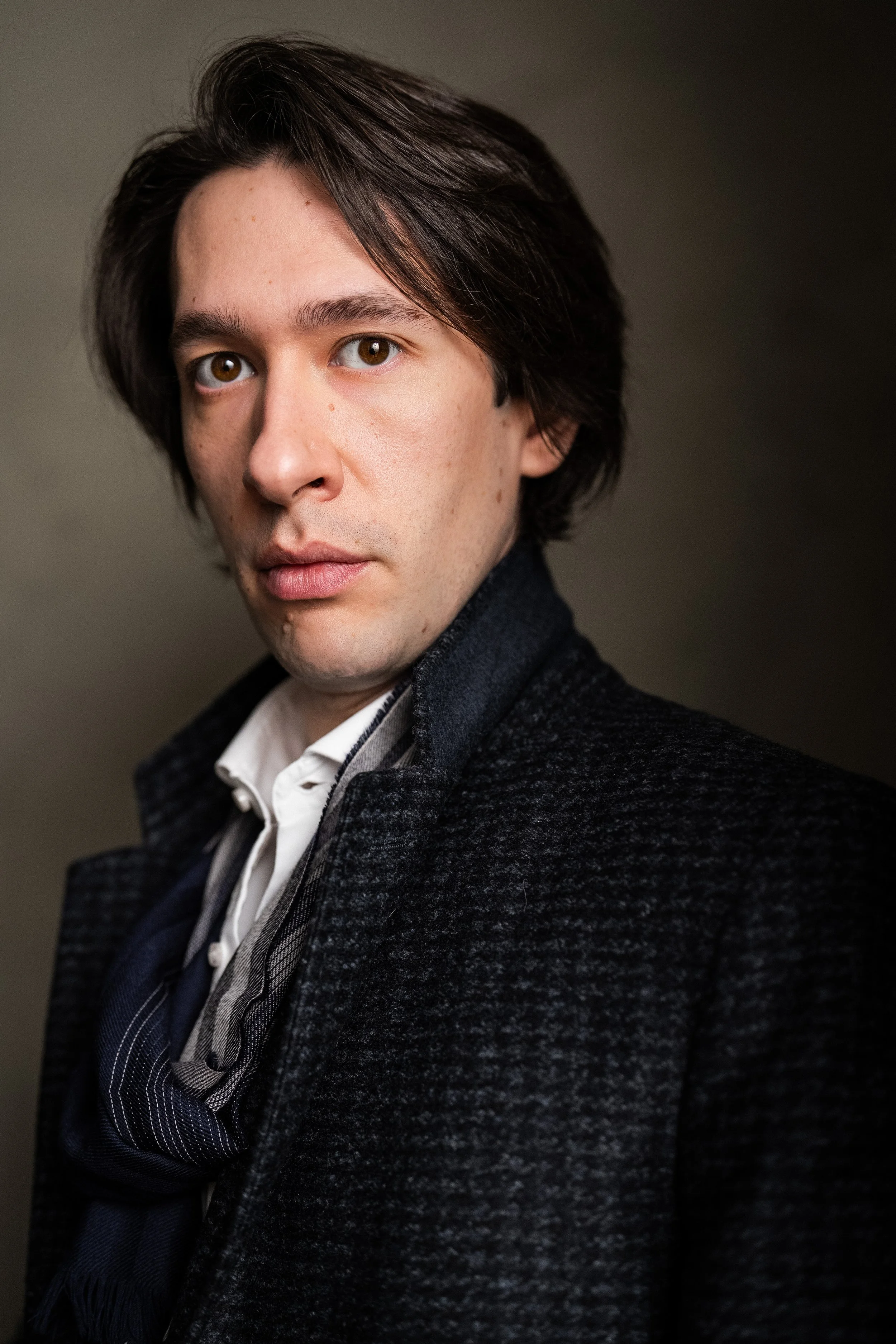 Headshot of actor Christian Pascolutti by YellowBelly London.