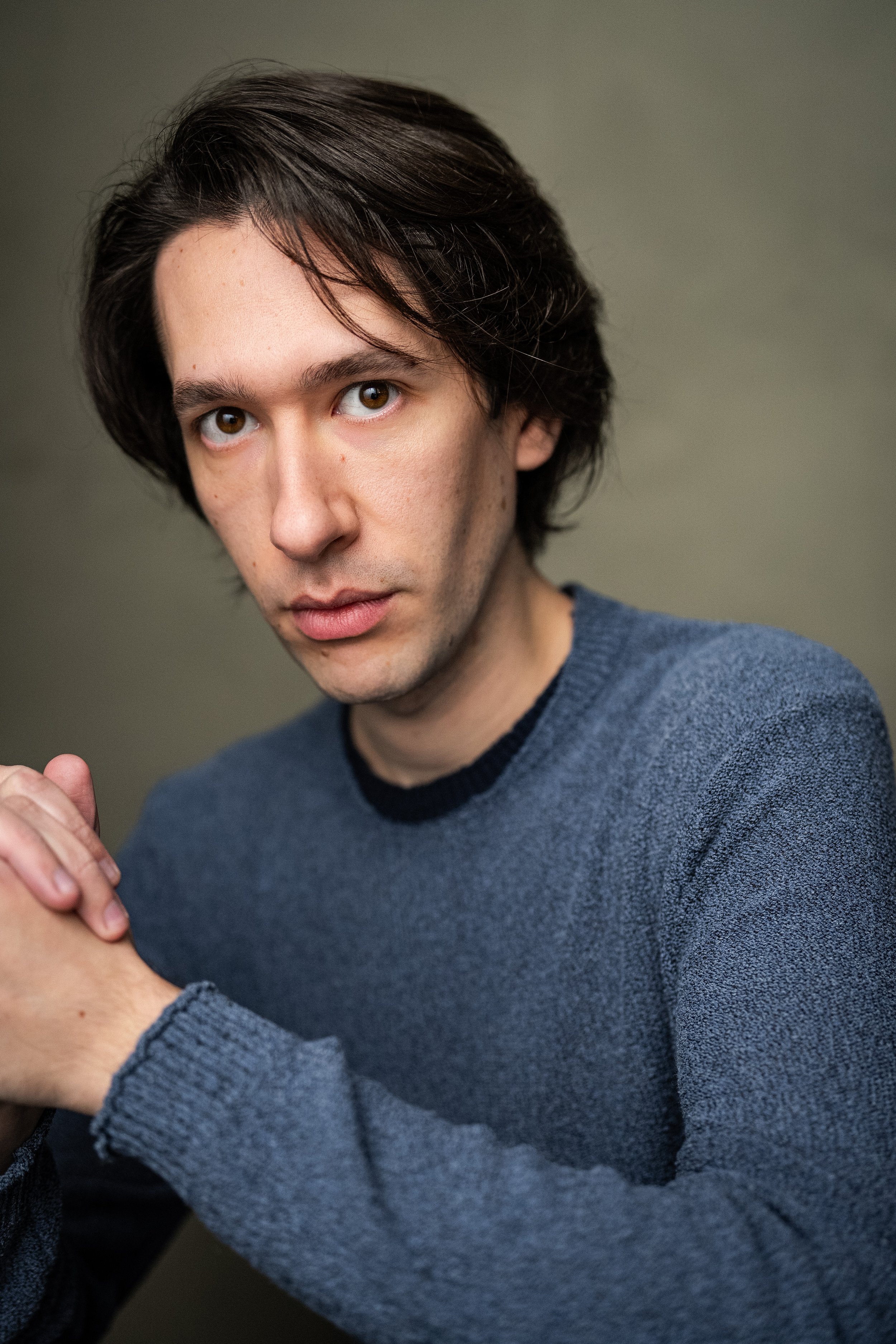 Headshot of actor Christian Pascolutti by YellowBelly London.