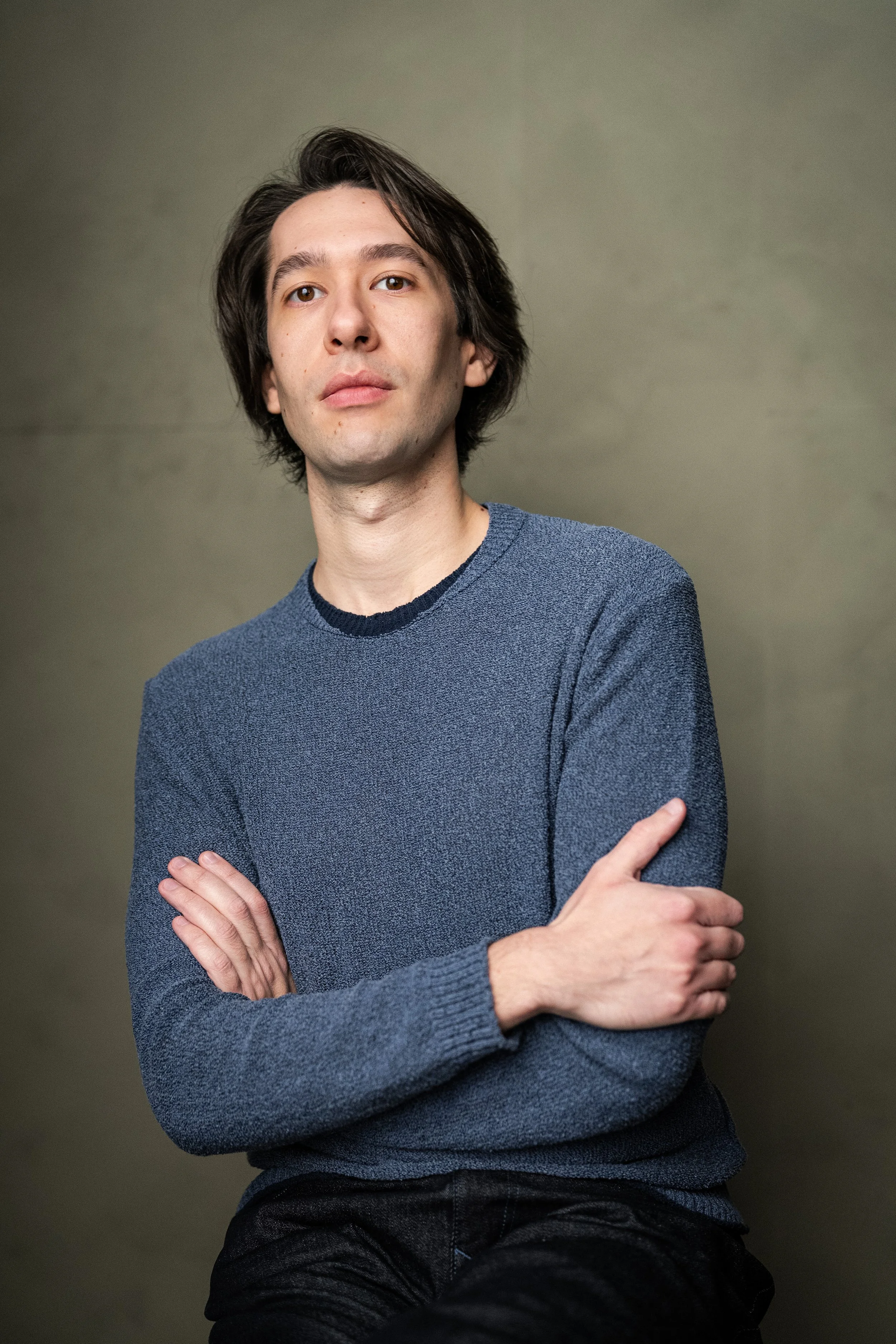 Headshot of actor Christian Pascolutti by YellowBelly London.