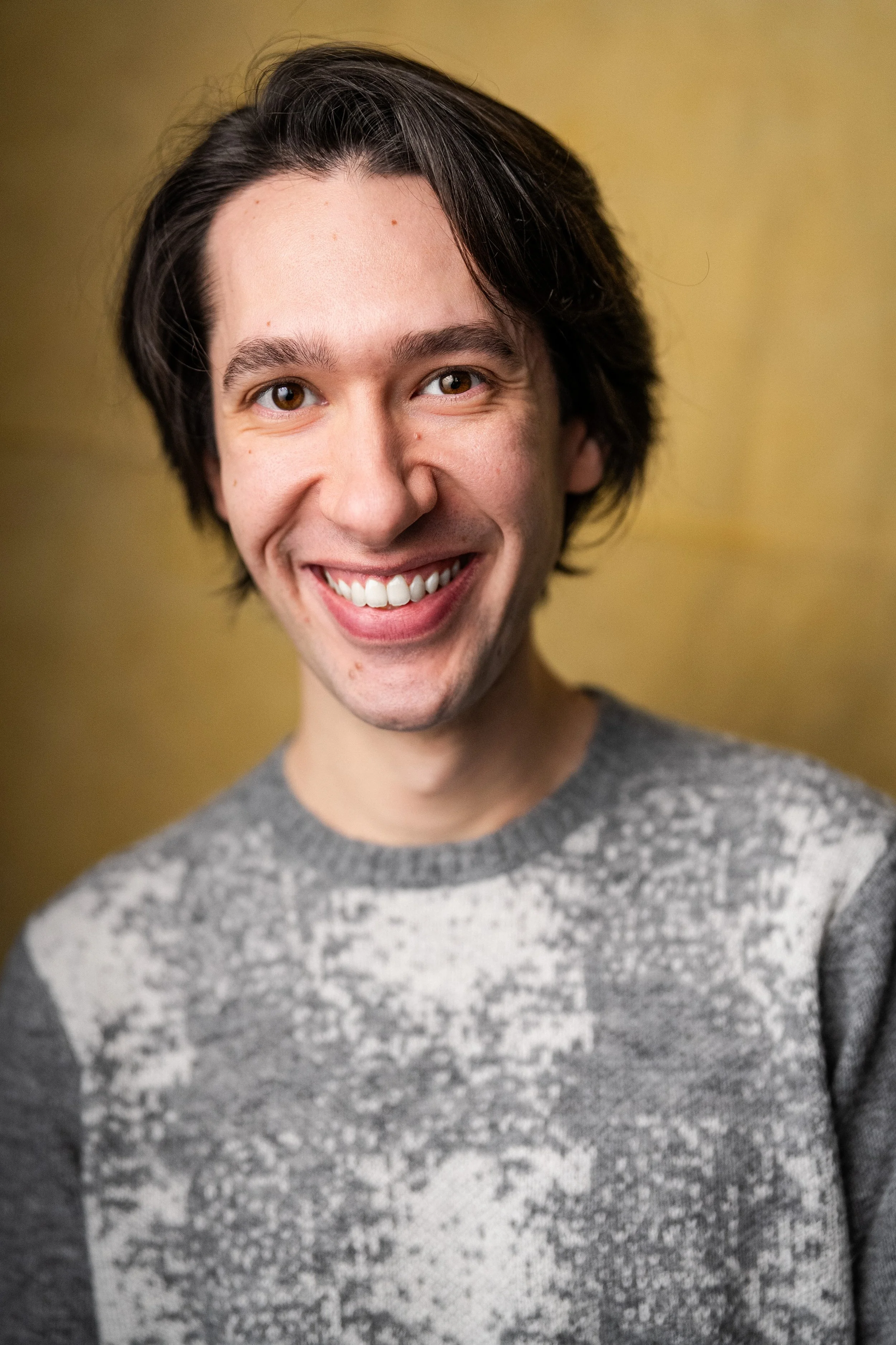 Headshot of actor Christian Pascolutti by YellowBelly London.