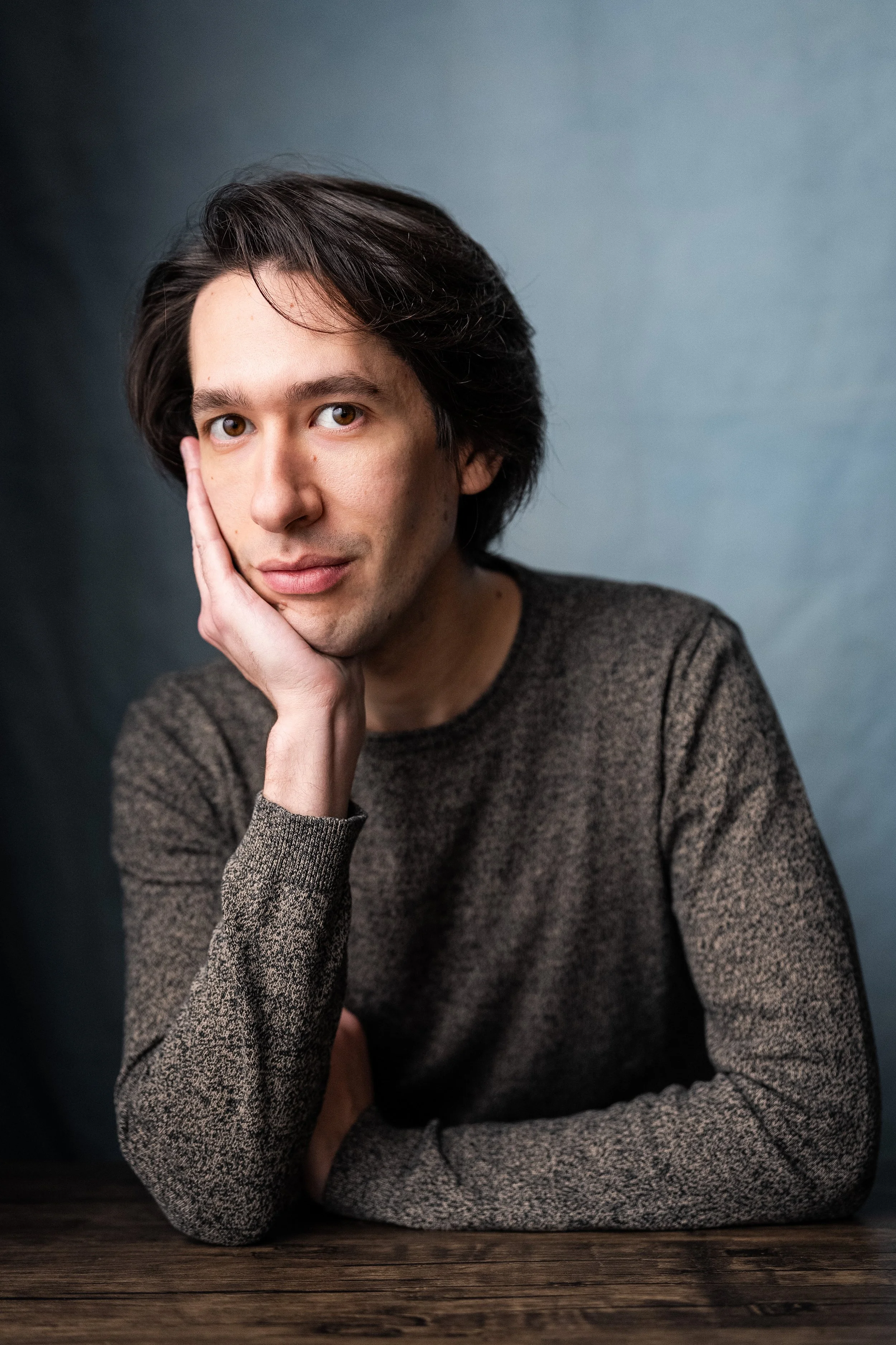 Headshot of actor Christian Pascolutti by YellowBelly London.