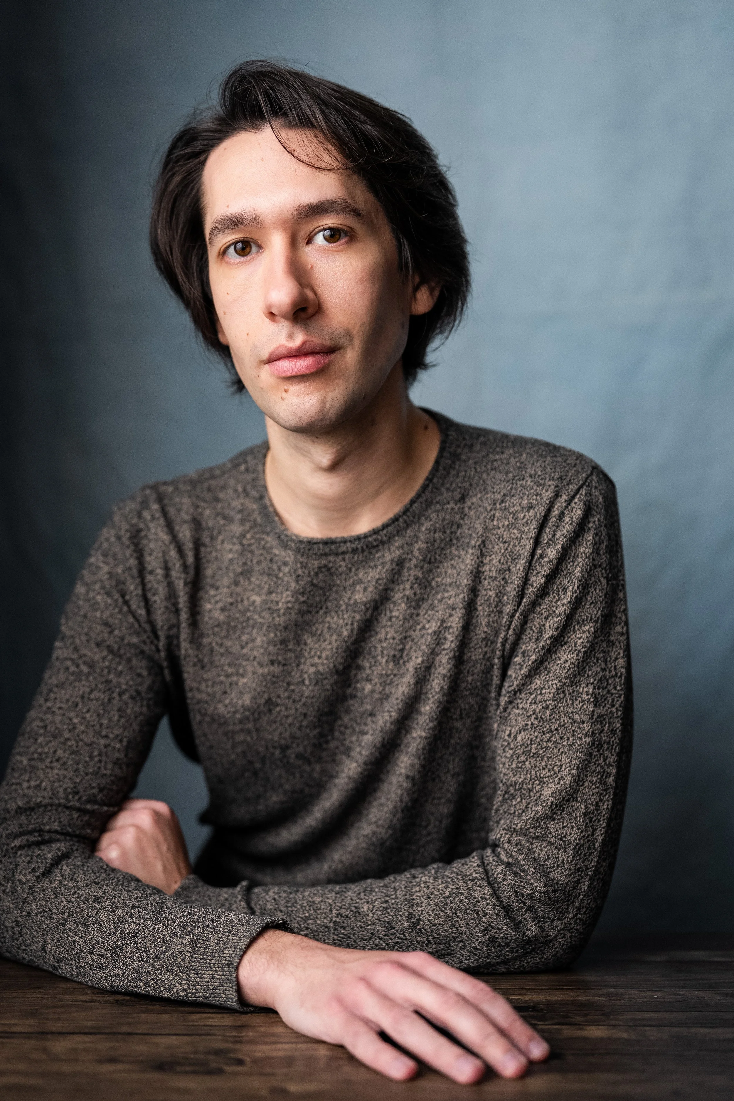 Headshot of actor Christian Pascolutti by YellowBelly London.