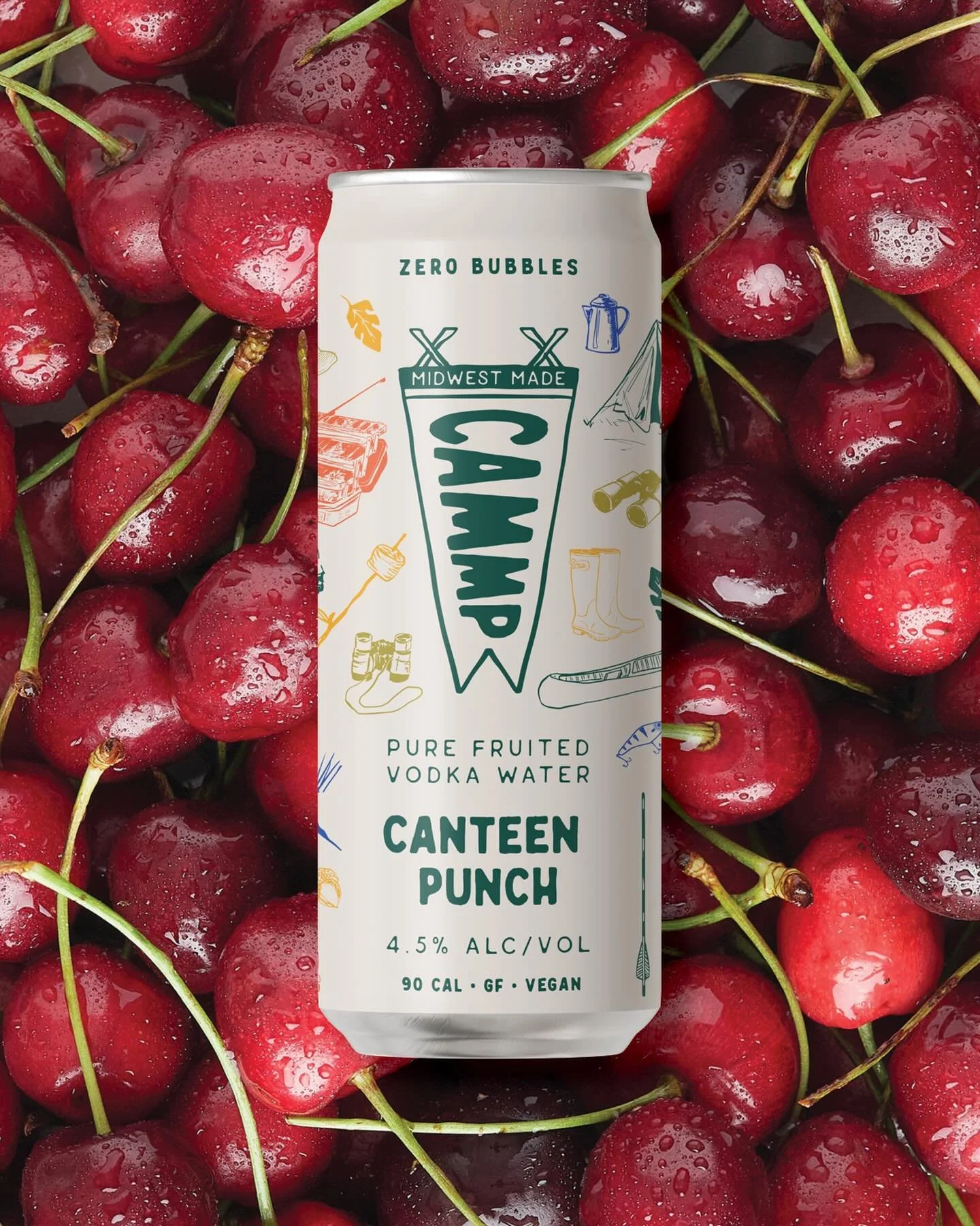 refreshing, juicy, &amp; campire-ready.

A grown-up take on classic fruit punch, blending lime, lemon, orange, grapefruit, cherry, &amp; pineapple. Refreshing, juicy, &amp; ready for wherever your boots land.