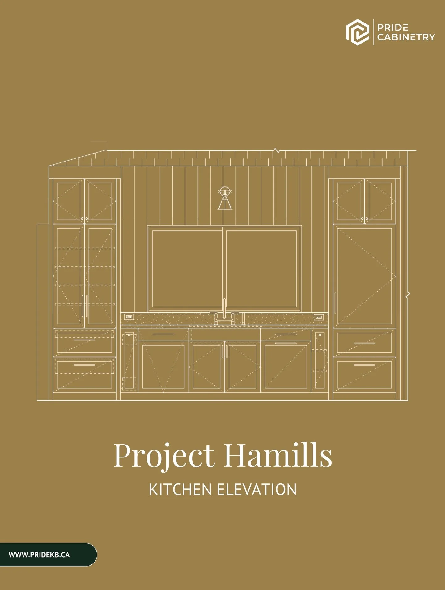 Here&rsquo;s what we&rsquo;re planning for the Project Hamills kitchen. We know it&rsquo;s all about the details. The to-spec refrigerator panels and a custom painted range hood will add a personal element to the space while the colour scheme echoes 