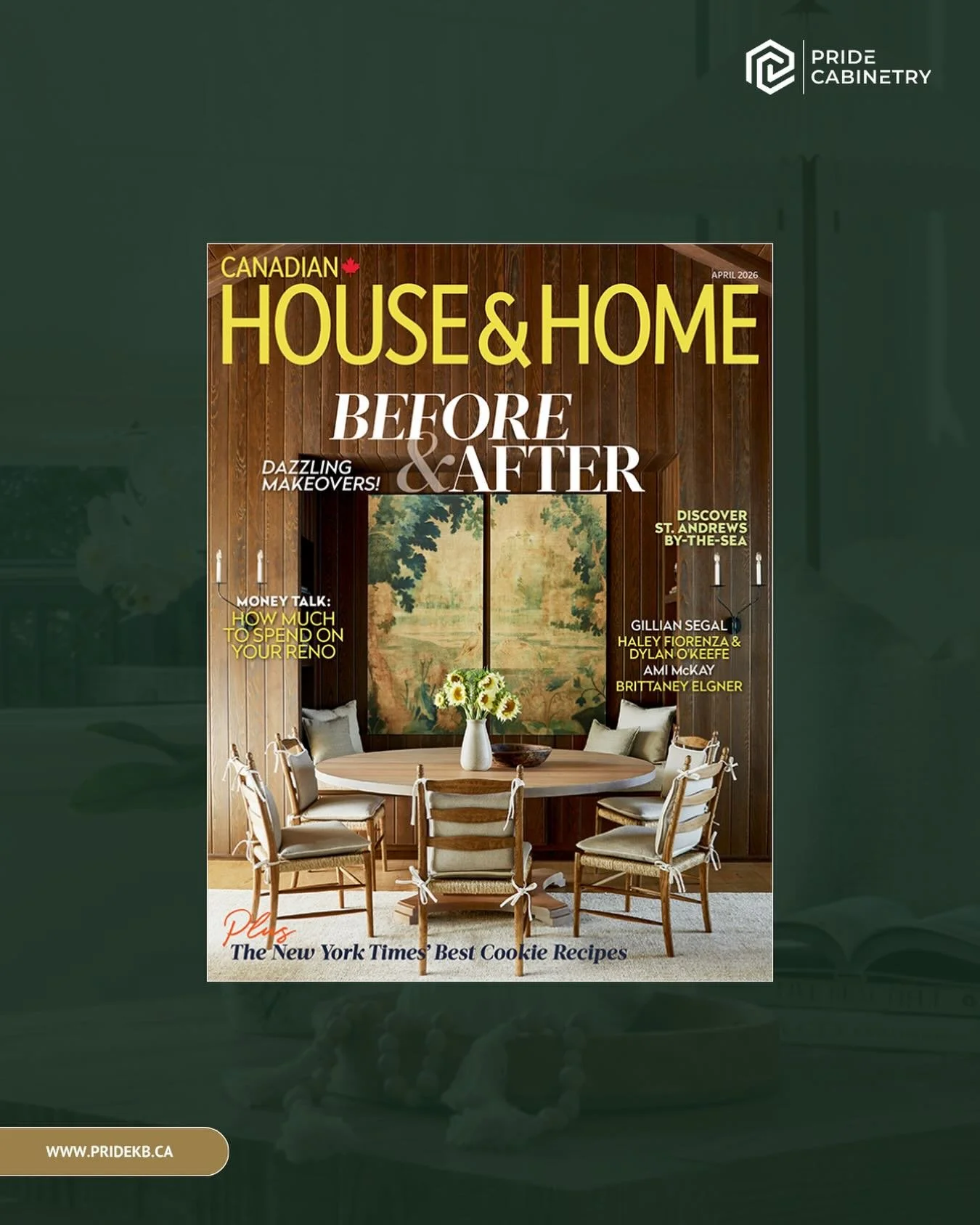 Wow, this is a big one for us.⁠
⁠
We&rsquo;re so incredibly excited to announce that Balsam Bridge was featured on the cover of @houseandhomemag&rsquo;s April issue.⁠
⁠
A big thank you to @hummingbirdhillhomes for bringing us in to craft the cabinetr