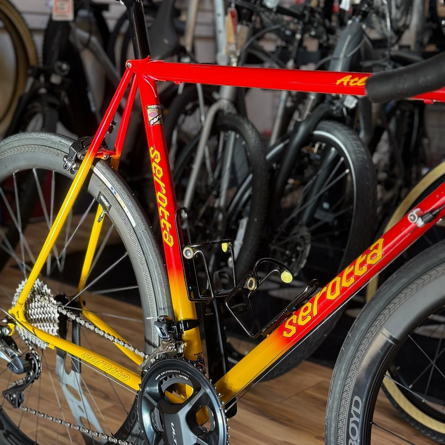 We can't thank Michael @irideraleigh enough for allowing us to work on this project with him. This was perhaps the most fun we've had all year. We may, however, be a bit envious, as we have begun to spend a lot of time searching "Classic Serotta