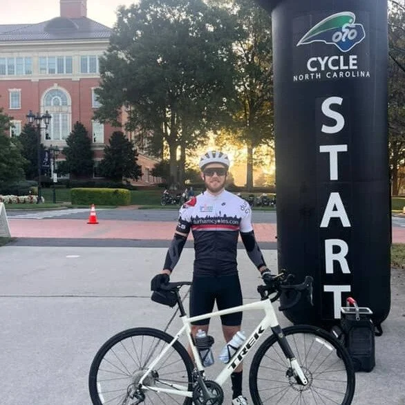 Jason showed Durham Cycles some love at the Cycle NC Mountains to Coast ride! Looks like it was - once again - an amazing event - despite a little bad weather.