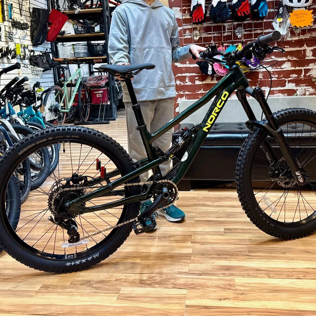 Smaller riders - don't get short-changed! Norco makes "full-on" full-suspension bikes with 20", 24", and 27.5" wheels for rides of all ages and heights!