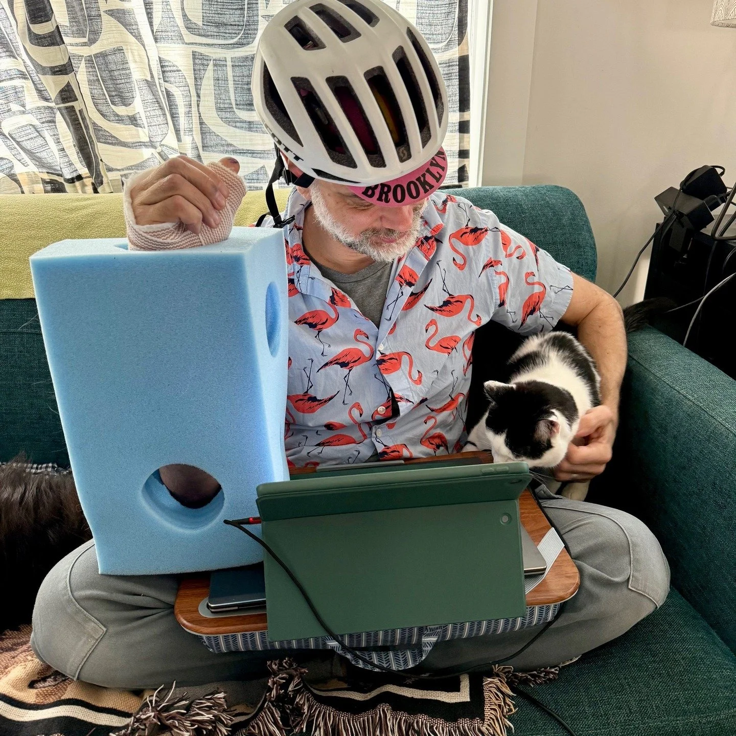 So, Dave took a little spill. 

In addition to a broken hand, Dave has a CSF leak, a treatable but more serious condition, which will limit his time in the shop for a while.

Fortunately, we&rsquo;ve got the best staff in the world taking care of day