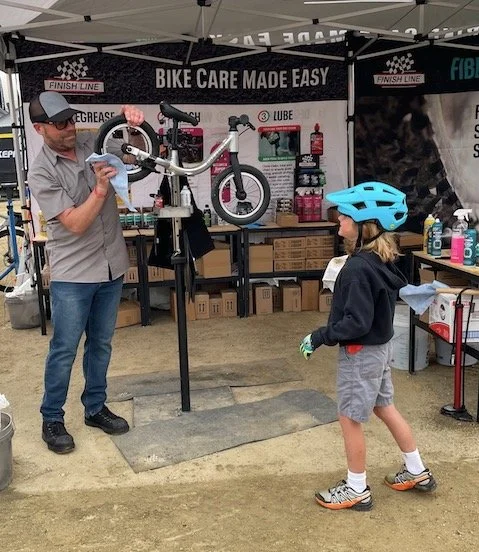 Ben's on site at Sea Otter