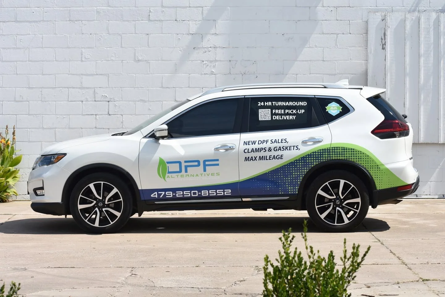 DPF Partial Vehicle Wrap