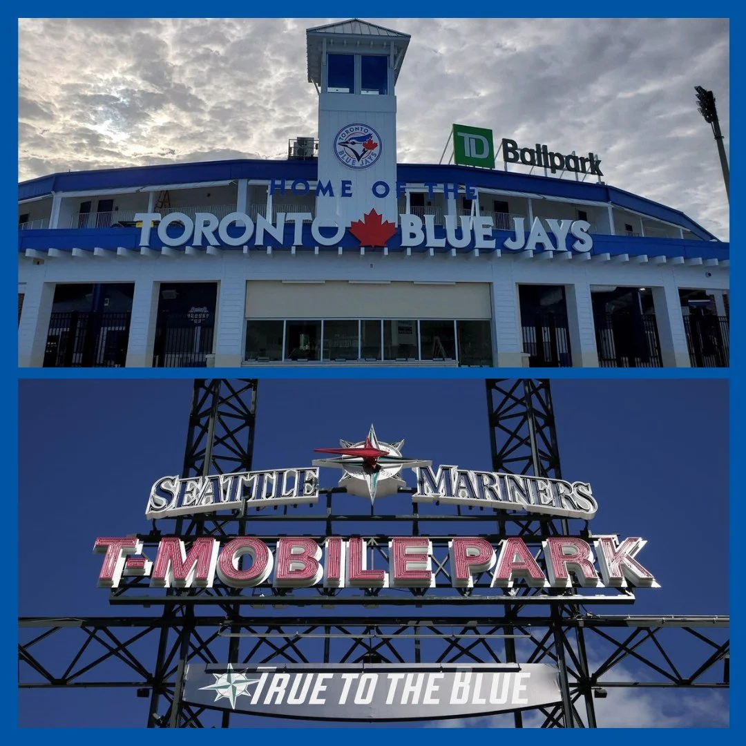 The World Series is here, and we can&rsquo;t help but feel a little extra pride! 

From the Toronto Blue Jays' Spring Training home to the Seattle Mariners&rsquo; stadium, our engineering team has helped bring big-league signage to life.

As the Worl