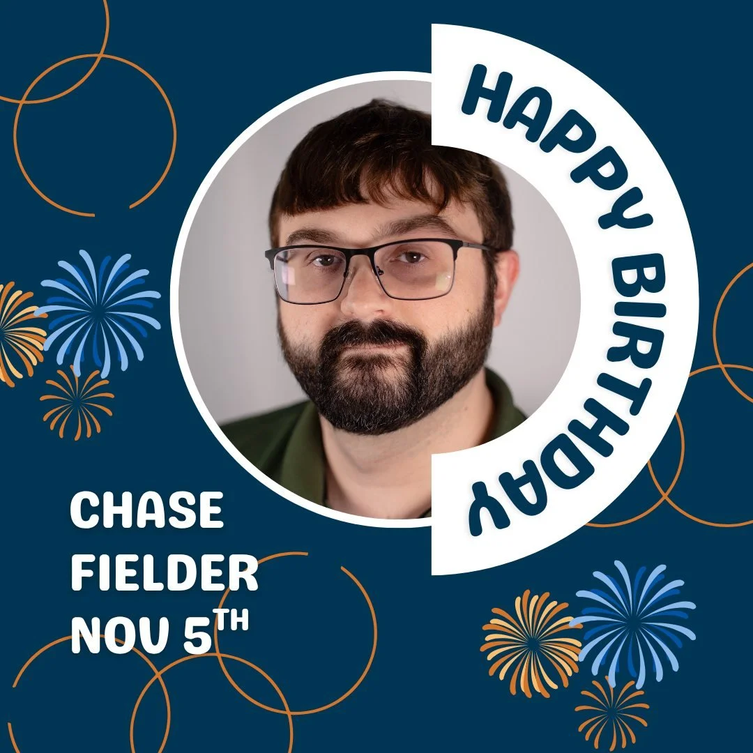 Help us wish a big Happy Birthday to Chase Fielder and Rob Alley! 

Chase brings creativity and curiosity to everything he does &mdash; whether he&rsquo;s designing in CAD, traveling somewhere new, tinkering with electronics, or diving into his lates