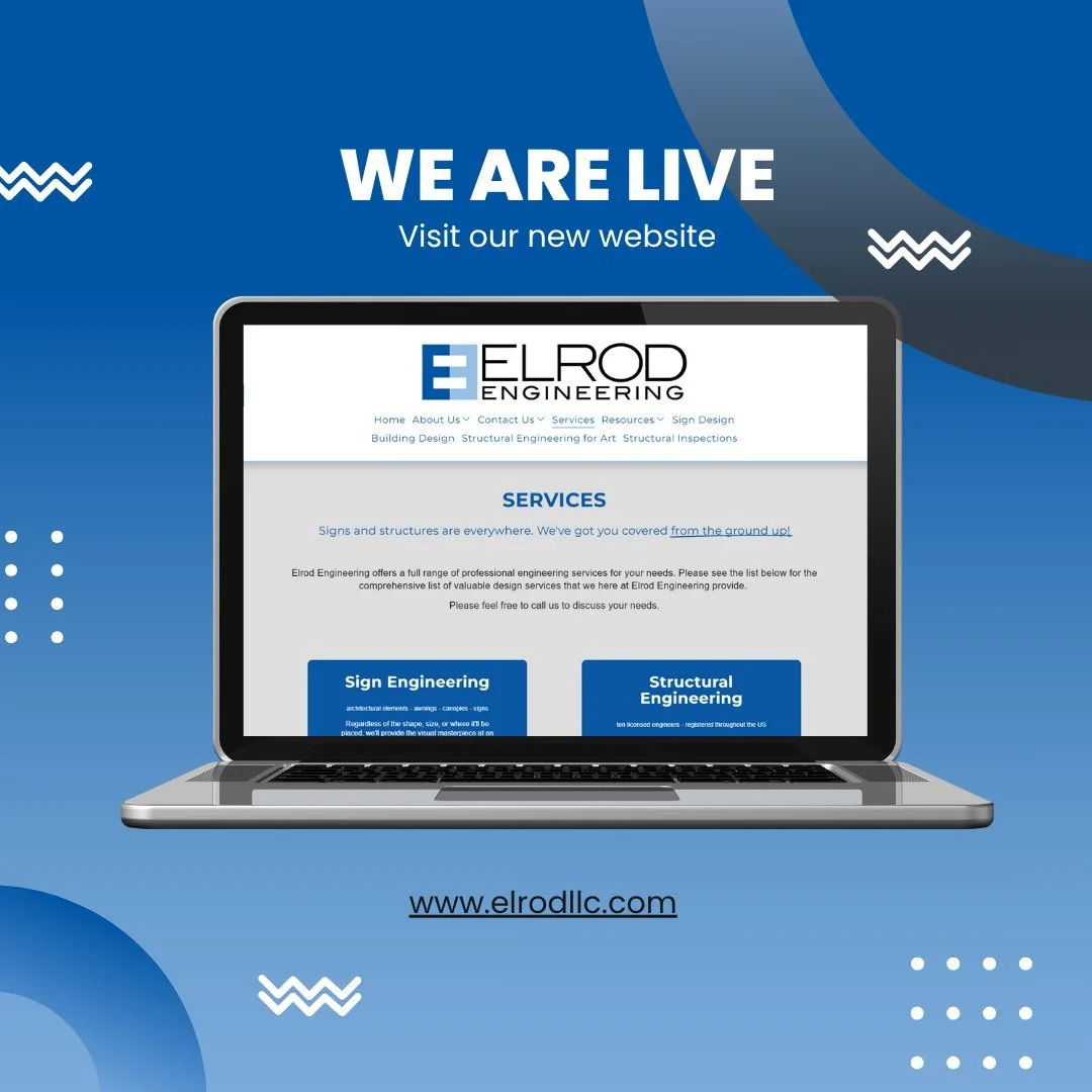 We&rsquo;re live!
Elrod Engineering is excited to announce the launch of our brand-new website!

Our updated site highlights our services, projects, and the people who make it all happen &mdash; all in a modern, easy-to-navigate design.

Check it out