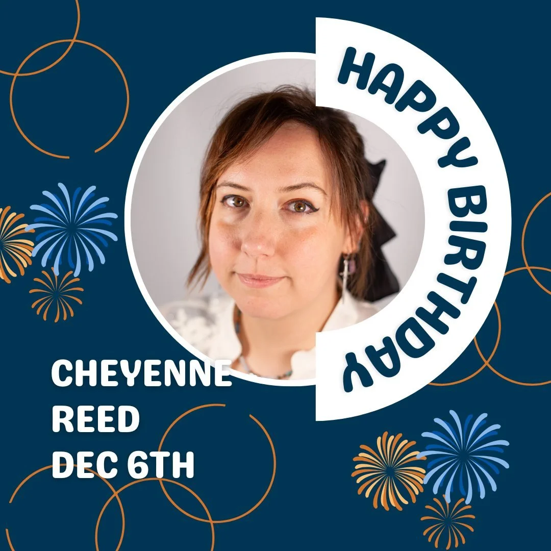 Help Us Wish a Happy Birthday to Cheyenne Reed, Amanda Adedire, Brandon Anderson, and Aaron Gillogly! 🎉
We&rsquo;re grateful for the talent, passion, and personality each of them brings to our team. 

Cheyenne Reed
Cheyenne&rsquo;s creativity shows 