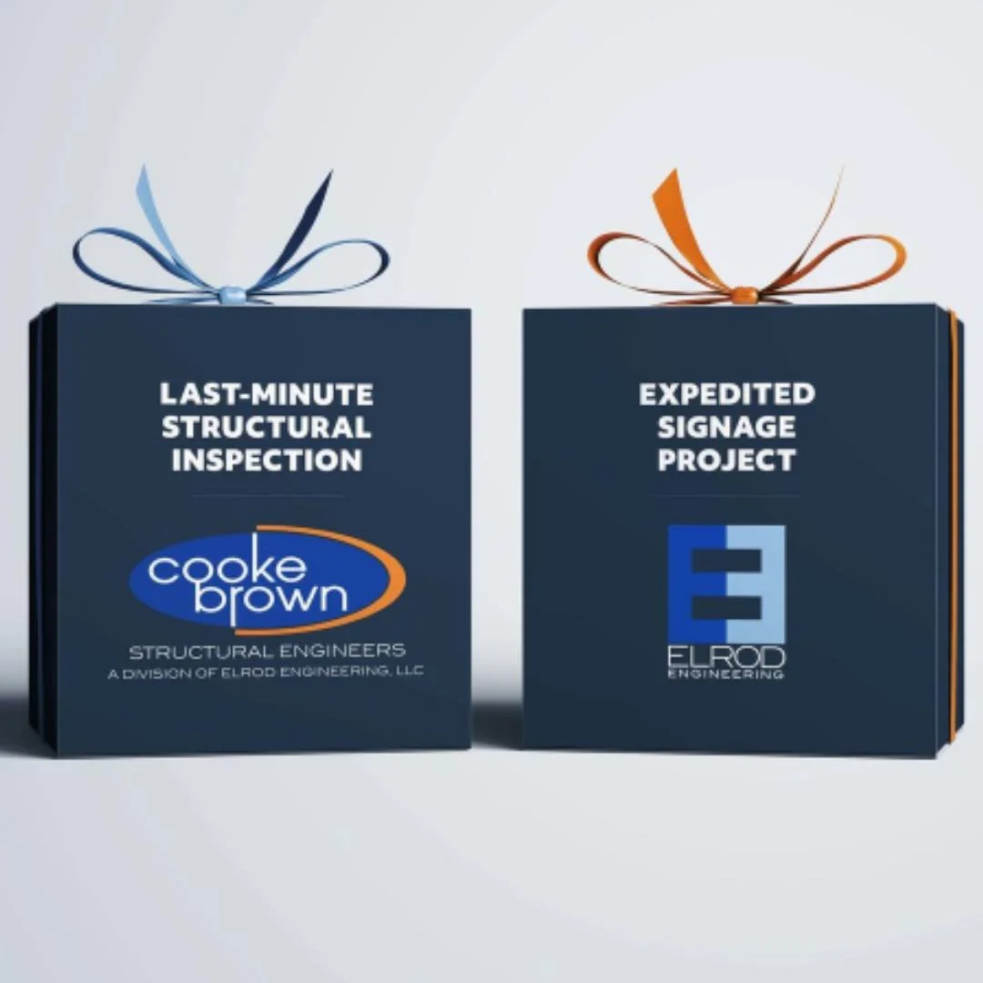 As the year winds down, timelines get tighter and projects move fast &mdash; but we&rsquo;re ready for it.

We&rsquo;ve expanded our team to make sure your last-minute structural inspections and rush signage projects stay on track and stress-free.

G
