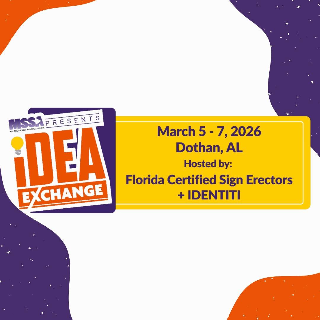 We&rsquo;re grateful for the opportunity to support @midsouthsignassociation and its members at the 2026 Idea Exchange in Dothan!

There&rsquo;s nothing more valuable than seeing the industry from the shop&rsquo;s perspective and sharing real-world c