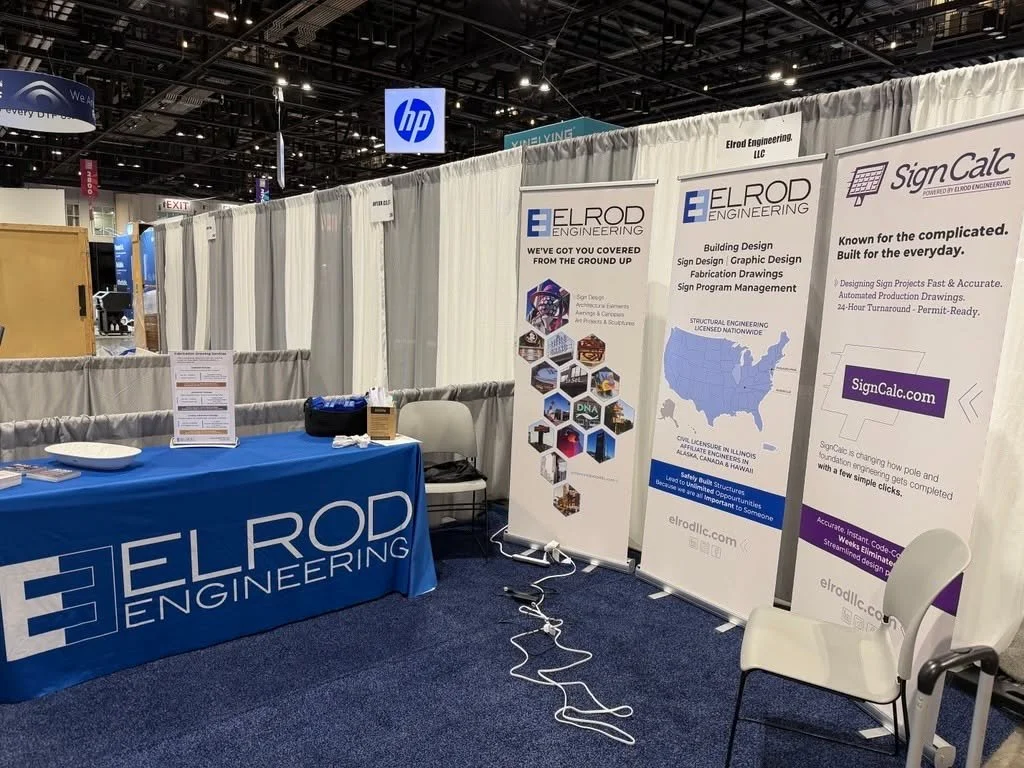 The floor is officially open at the ISA Sign Expo 2026 and we&rsquo;re ready to go.
Our team is set up and looking forward to connecting around Sign Engineering &amp; Inspections.

What&rsquo;s new:
*Open Beta: SignCalc.com
*Fully automated engineeri