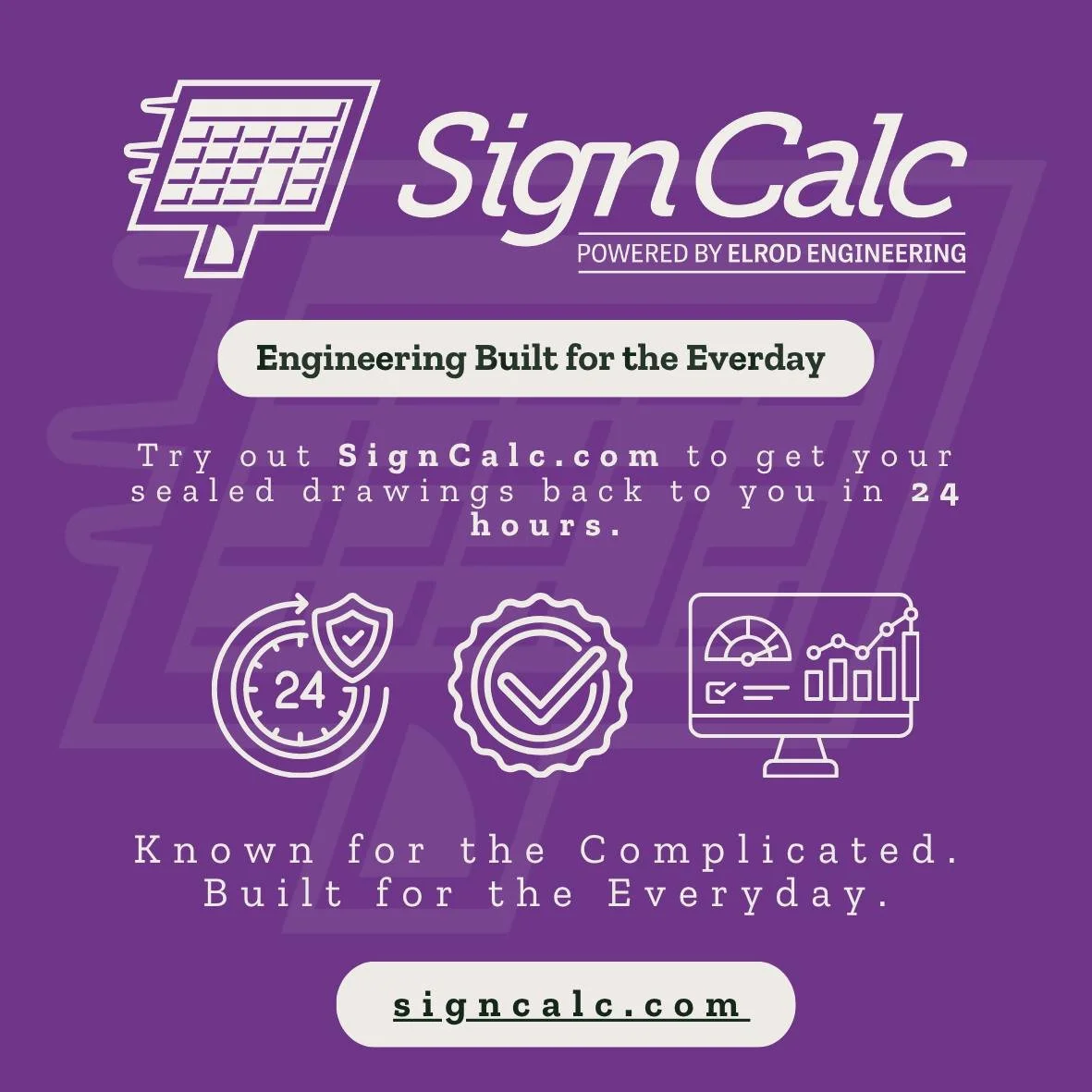 We understand the 1&ndash;3 week wait for standard engineering has been part of the process for years, and we heard your frustrations. 

But in reality, most of that time isn&rsquo;t even engineering for those standard everyday signs; it&rsquo;s most