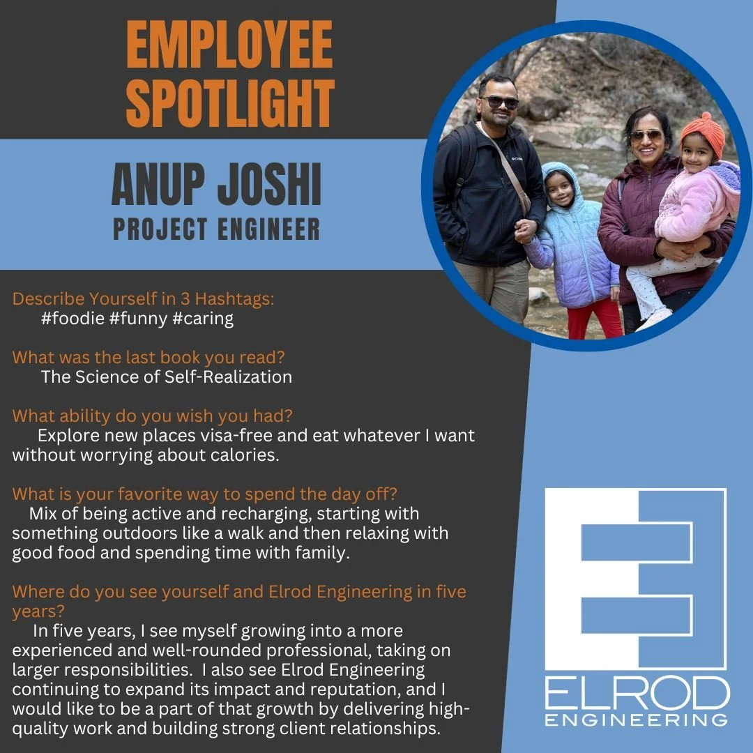 Help us welcome Anup Joshi to the team!

We&rsquo;re excited to have Anup join the Elrod family and head up our new San Antonio, TX office! That's right, it's official, we will now have three offices in the United States, to help serve you better: Te