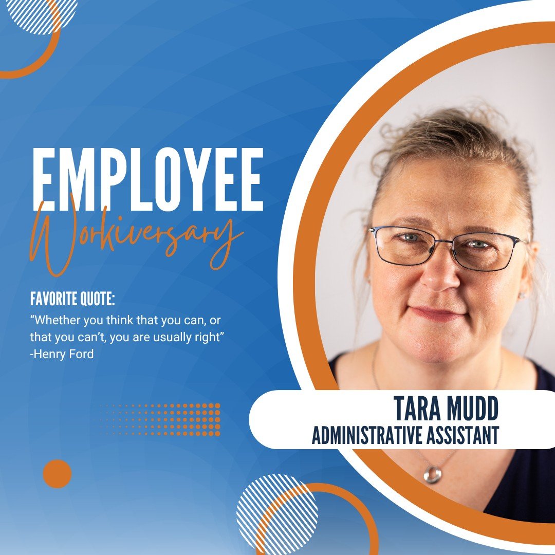 Join us in celebrating three important workiversaries at Elrod Engineering!

Tara Mudd &ndash; 1 Year
In her first year with Elrod, Tara has made an immediate impact through her organization, attention to detail, and willingness to support the team w