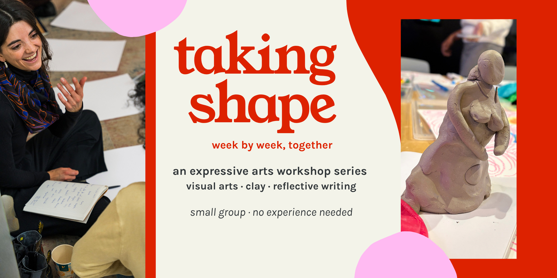 expressive arts workshop banner