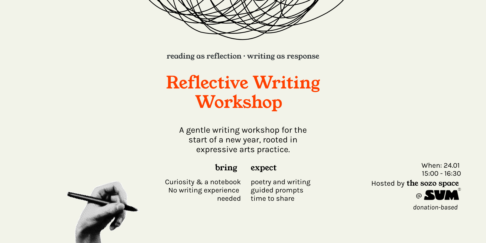 The Listening Page: Reflective Writing Workshop