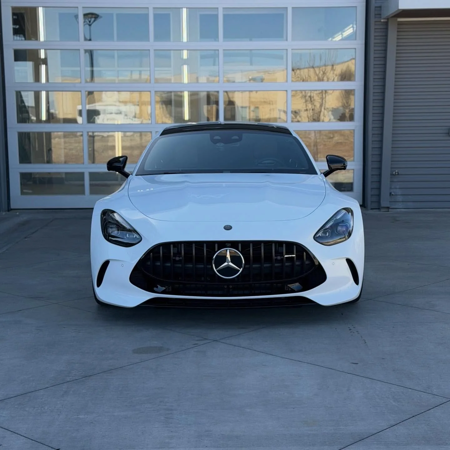 2026 AMG GT55 protected with @stek.usa PPF and ceramic coating on everything 💯 Here&rsquo;s wha we did:

- Track Pack paint protection film: Hood, Headlights, Bumper, Fenders, Mirrors, A Pillar, Lower rockers, Behind rear tires)

- 5 year ceramic co