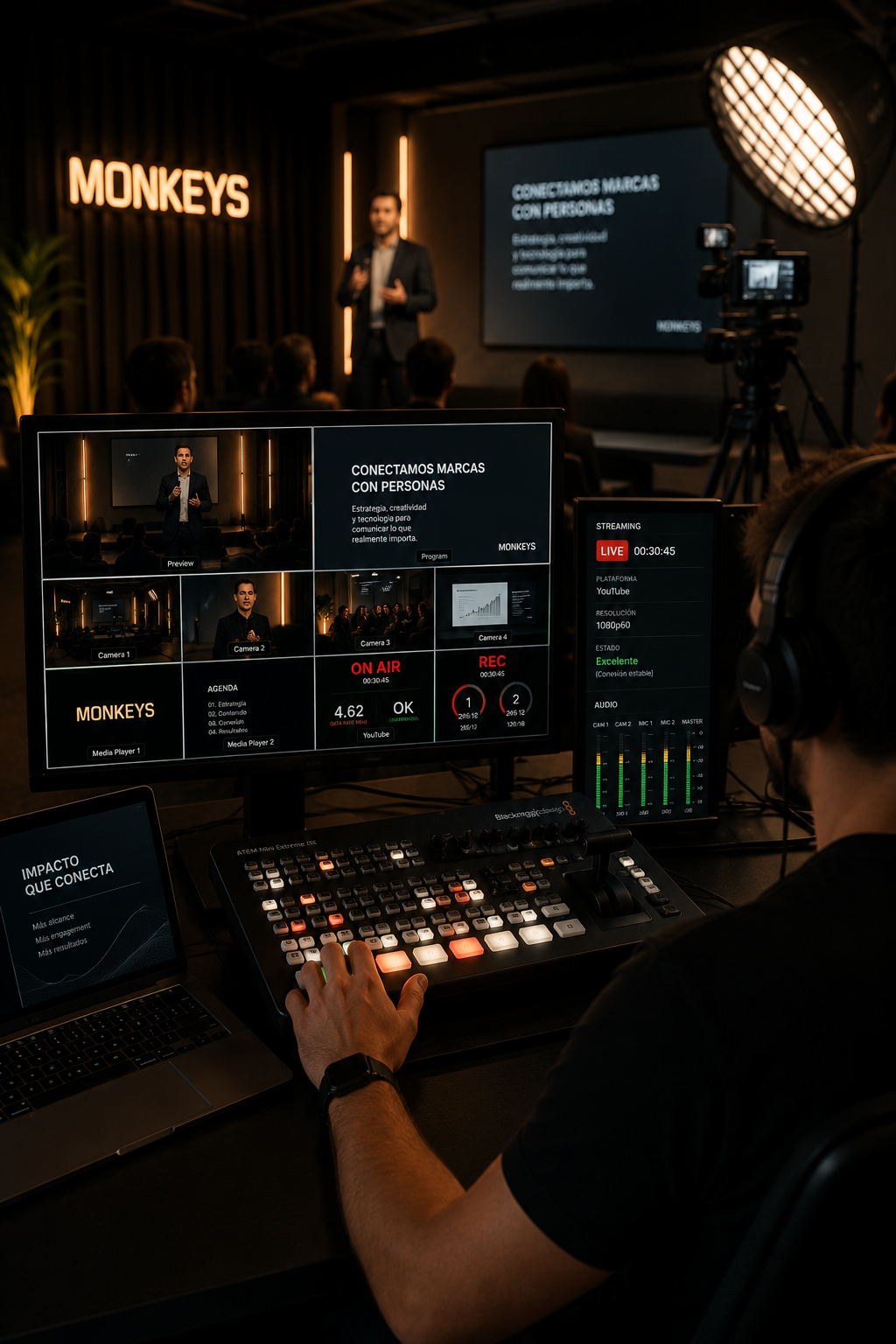 Streaming profesional: qué necesita una empresa para transmitir sin errores