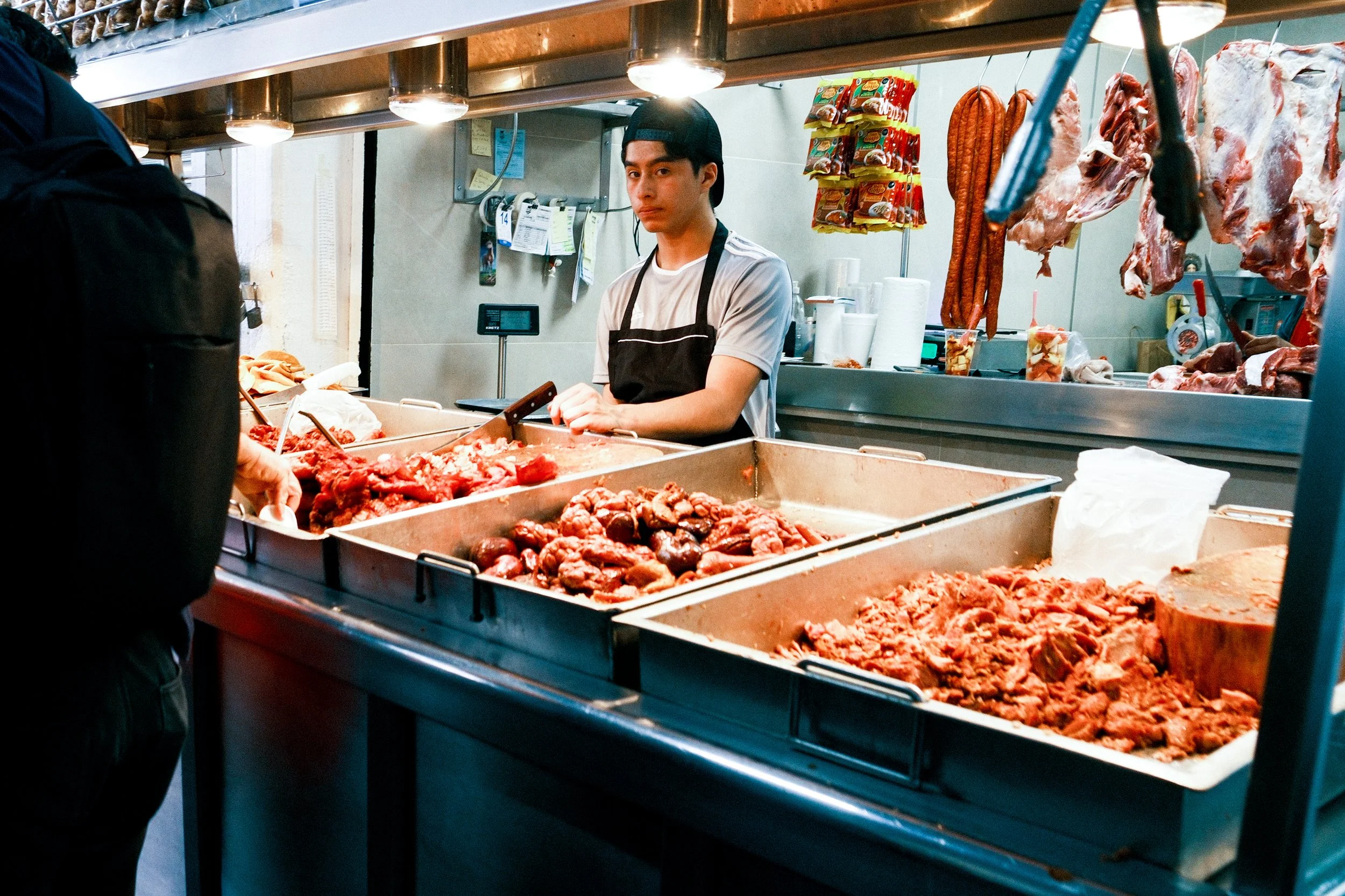 Carnitas salesman Atemajac Mexico