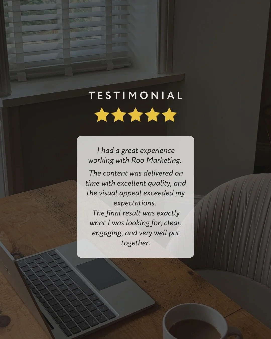 Now that's what we like to hear 👏🏻

 Are you ready to level up your Marketing, whether that's through improved campaign management or strategic content creation? Get in touch! 📩

#marketingadvice #marketinghelp #eastbournebusiness