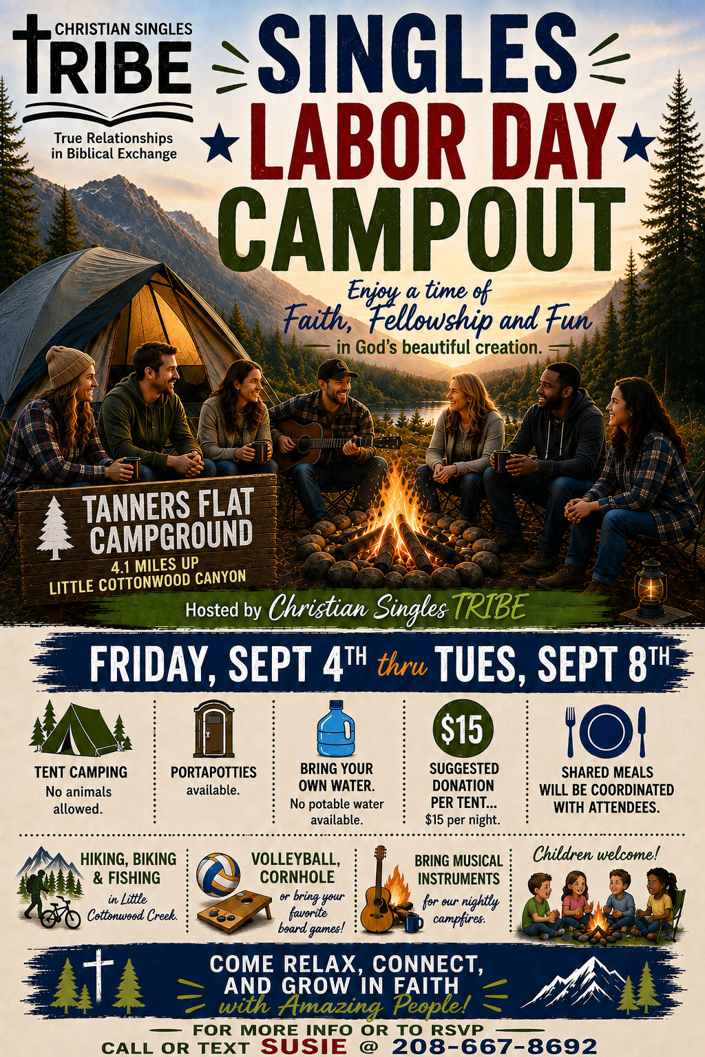 Utah Memorial Day Campout @ Tanners Flat Campgroup - Little Cottonwood Canyon