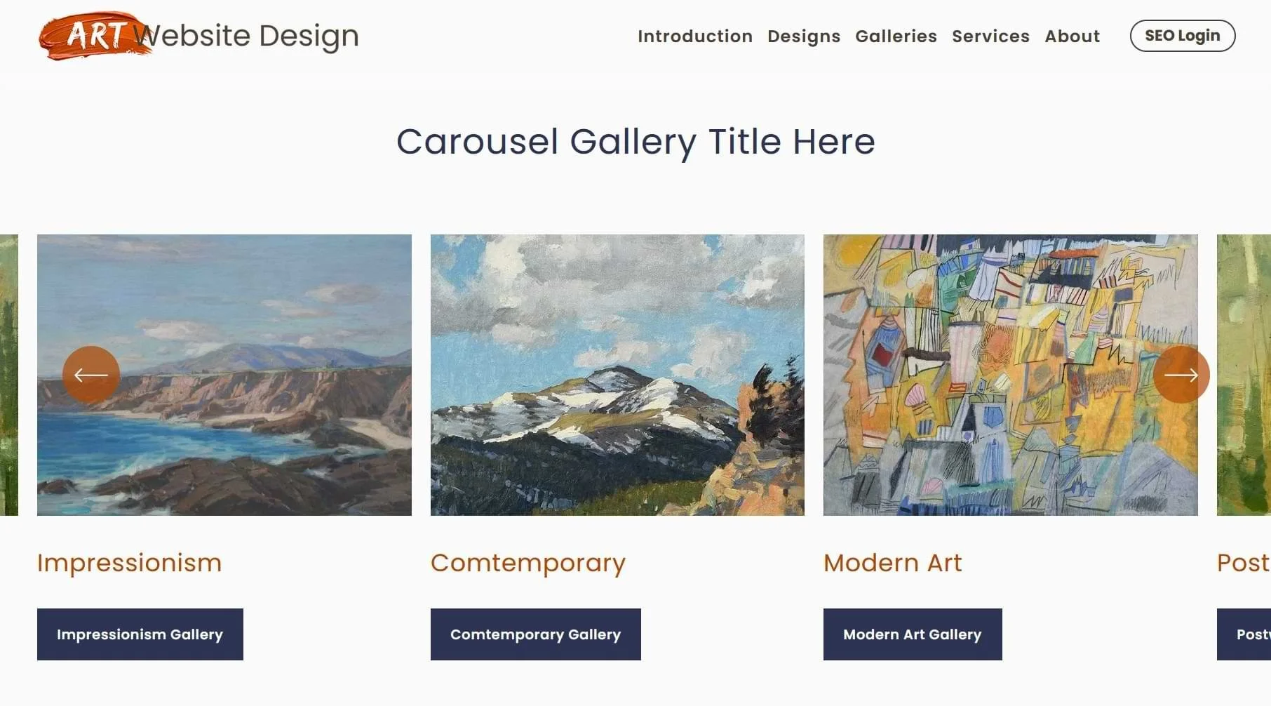 Carousel Gallery Example