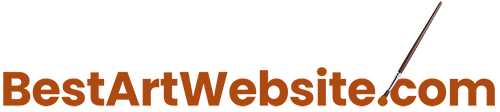 Best Art Website Design Logo