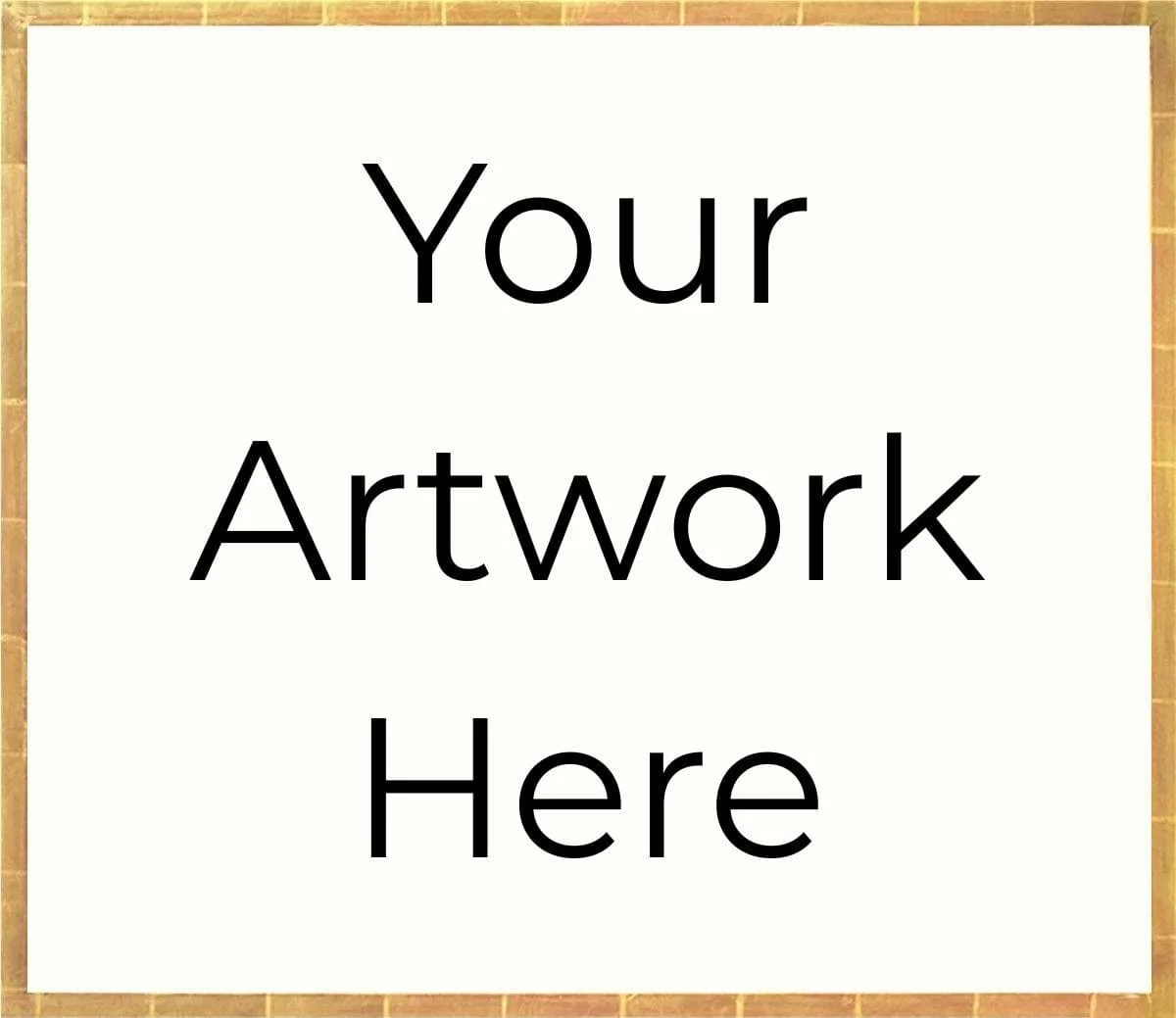 Art Website Your Artwork Here Frame