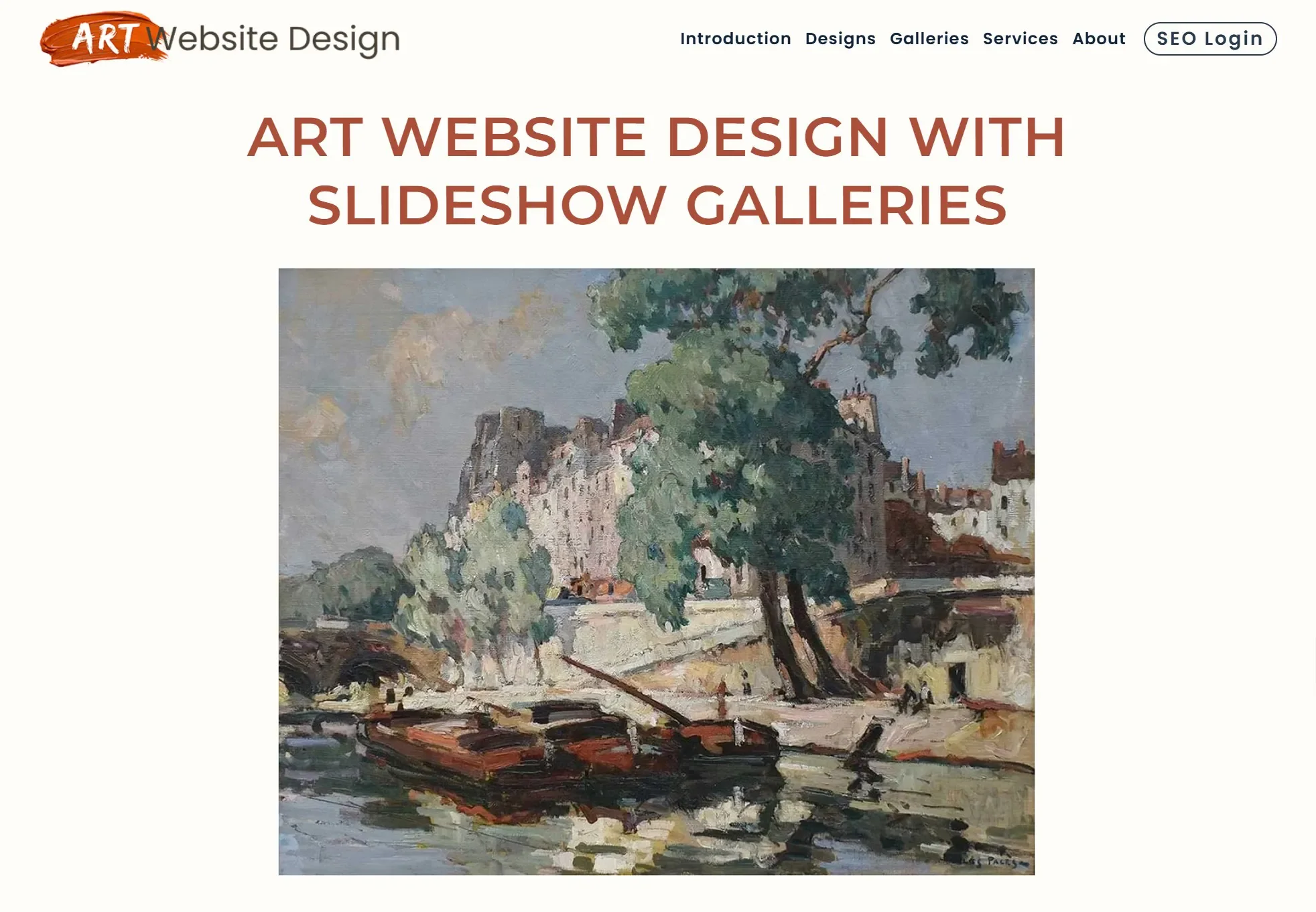 Best Art Website Slideshow Gallery
