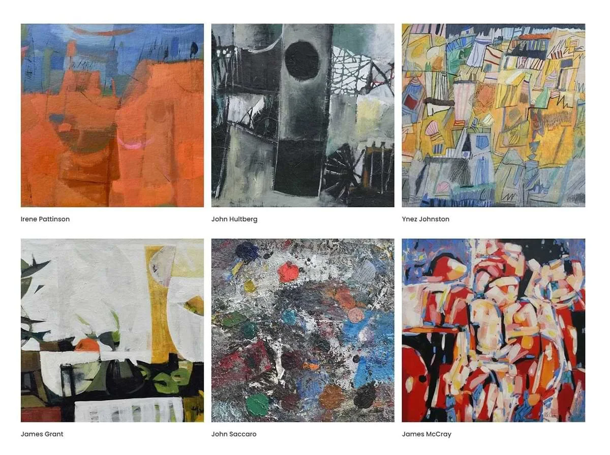 Simple Art Website Grid Gallery