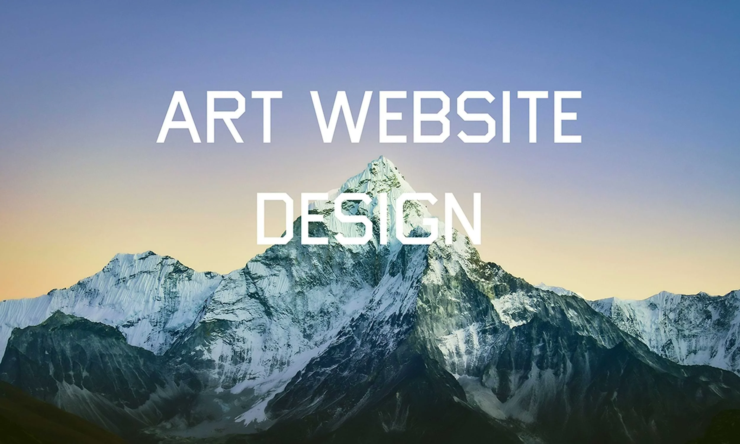 Art Website Design by Greg Colley
