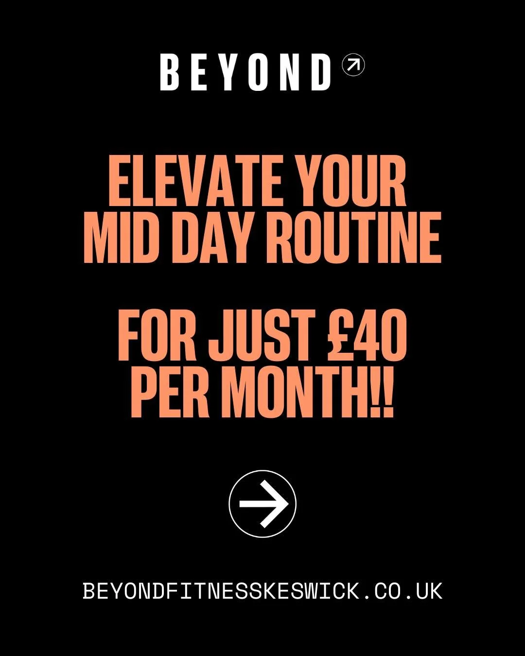 Elevate Your Mid Day Routine

Habits are built when connected with other habits. 

Already drop the kids at school?
Love meeting friends for coffee in town? 
Lunch dates a staple of your week? 
 
Tag your gym work out on and you've already made comin