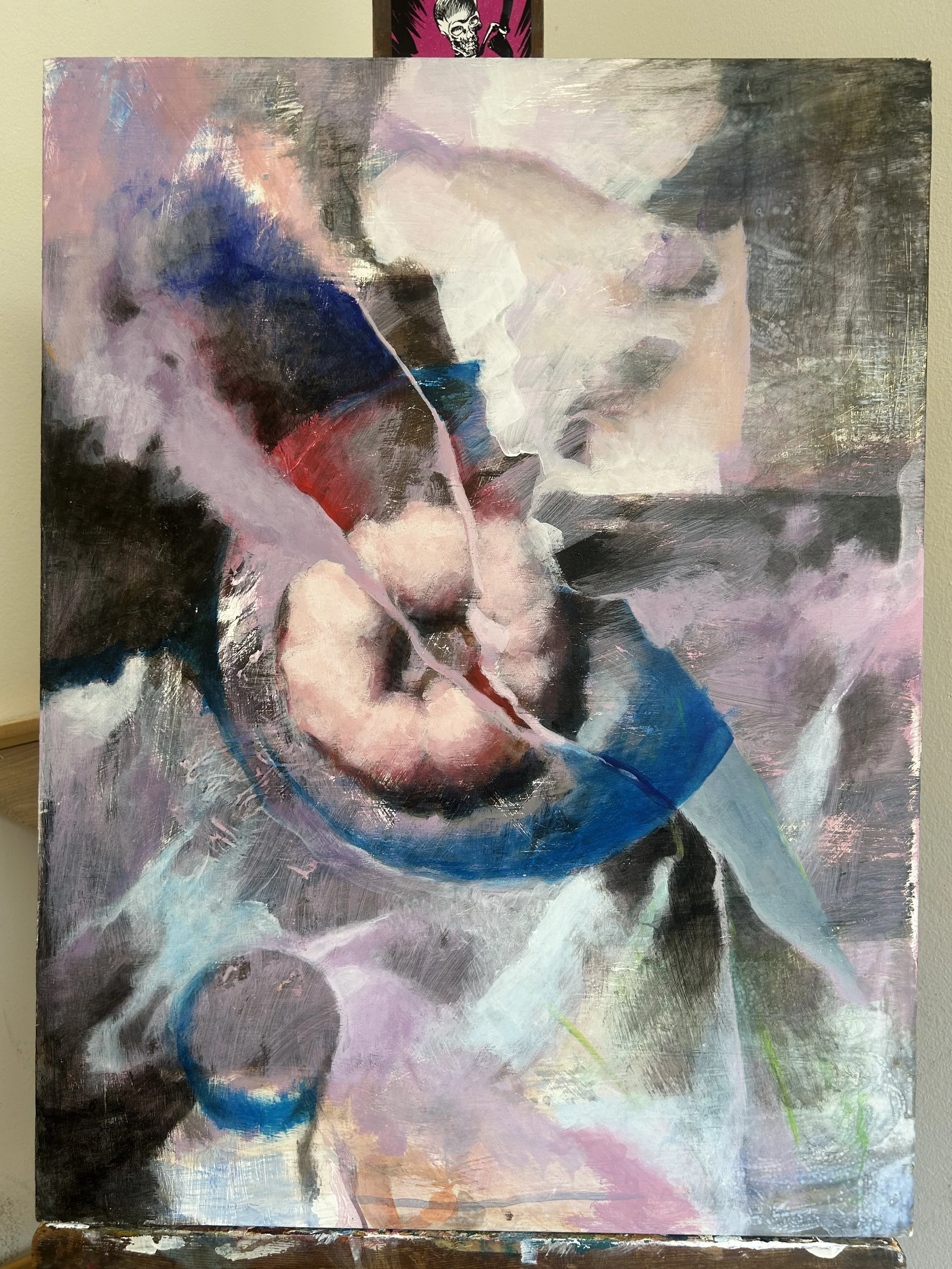 Transgressions, 16" x 20", Acrylic, April 2026